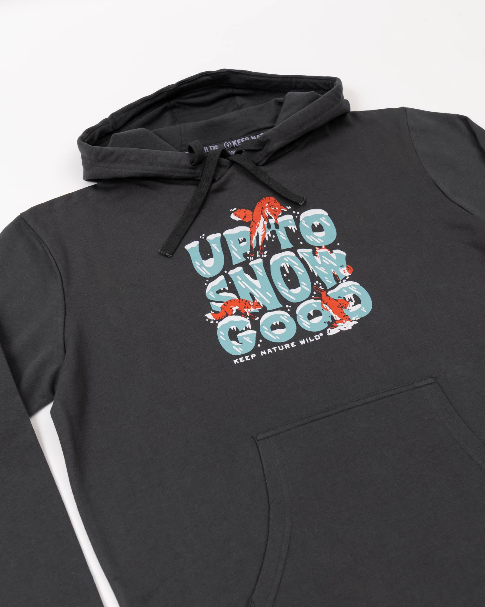 Up To Snow Good Pullover Hoodie | Coal