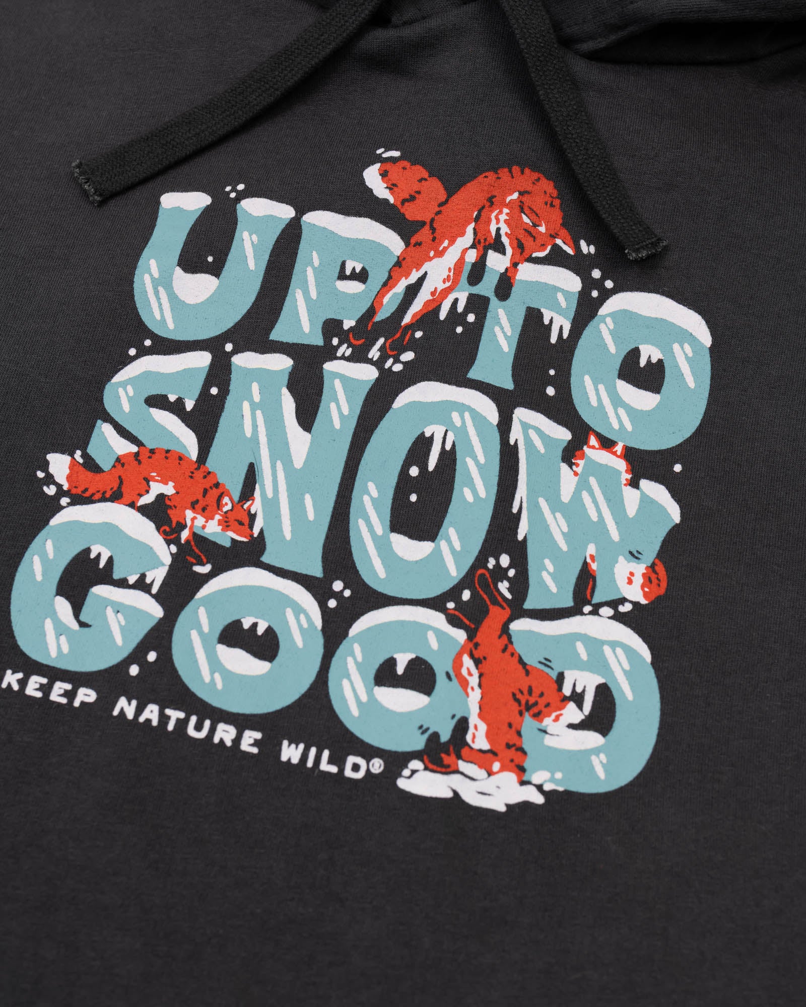 Up To Snow Good Pullover Hoodie | Coal