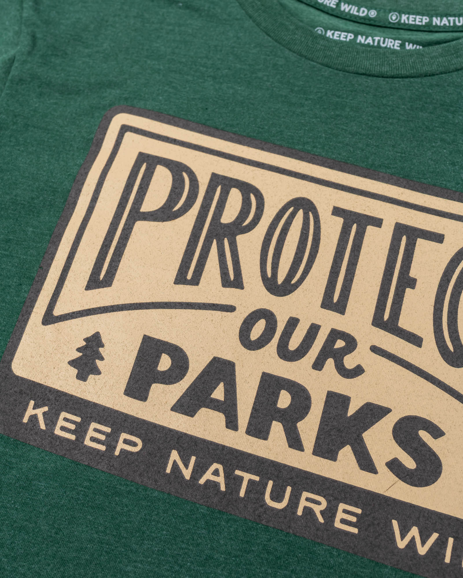 Protect Our Parks Unisex Long Sleeve Shirt | Heather Forest