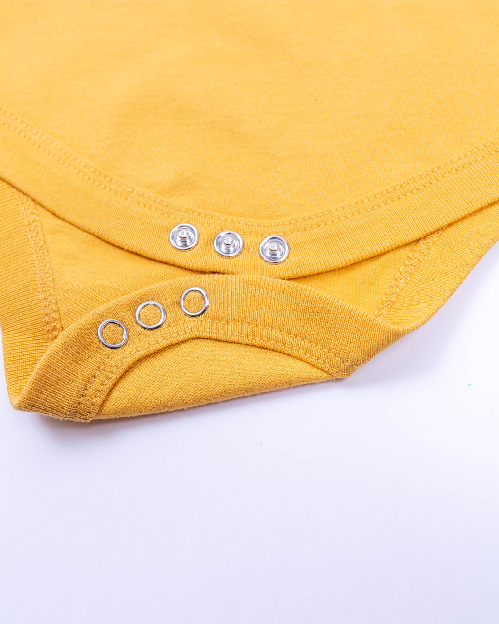 Happy Camper Saguaro Baby Bodysuit | Mustard
