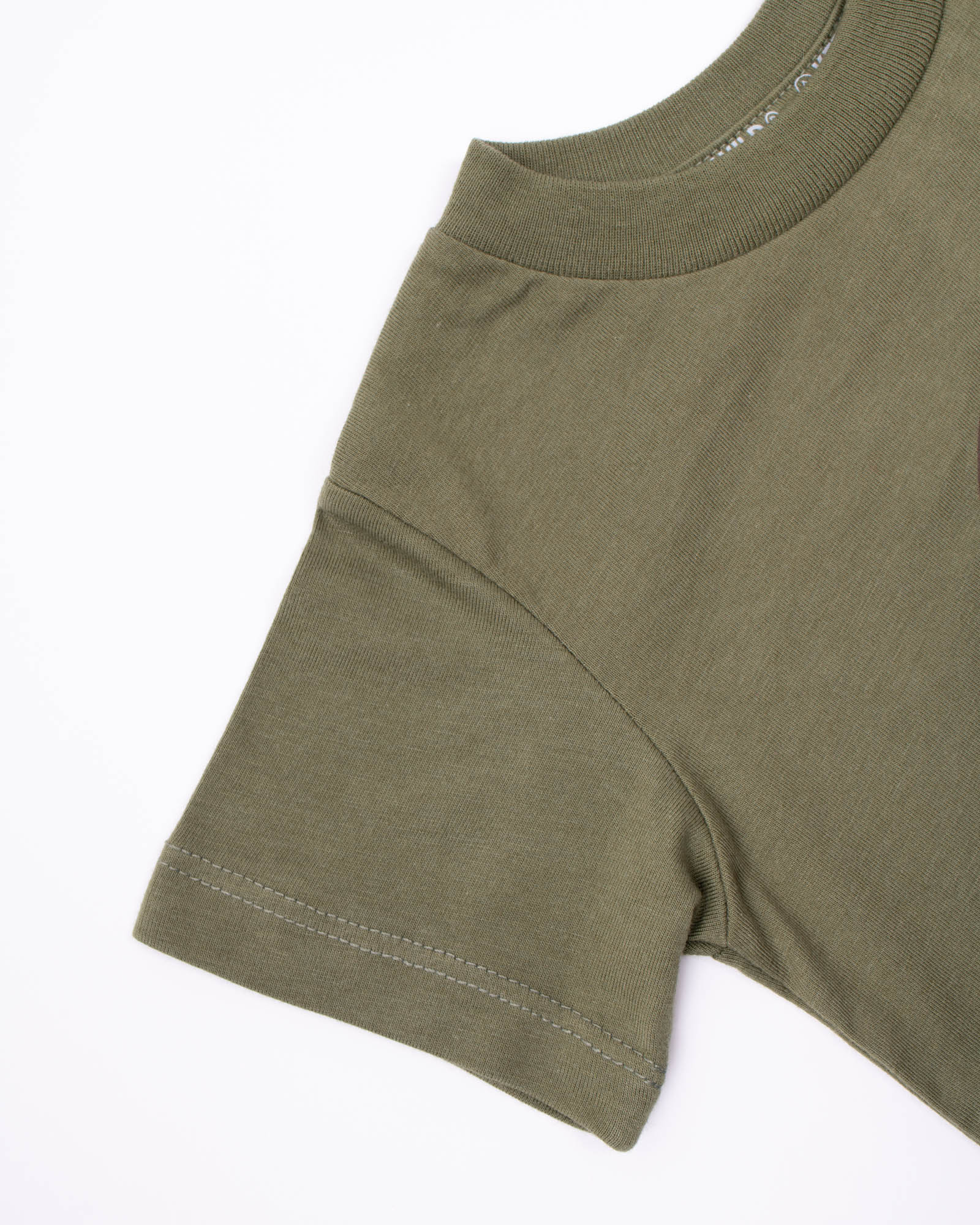 Happy Camper Bear Toddler Tee | Olive
