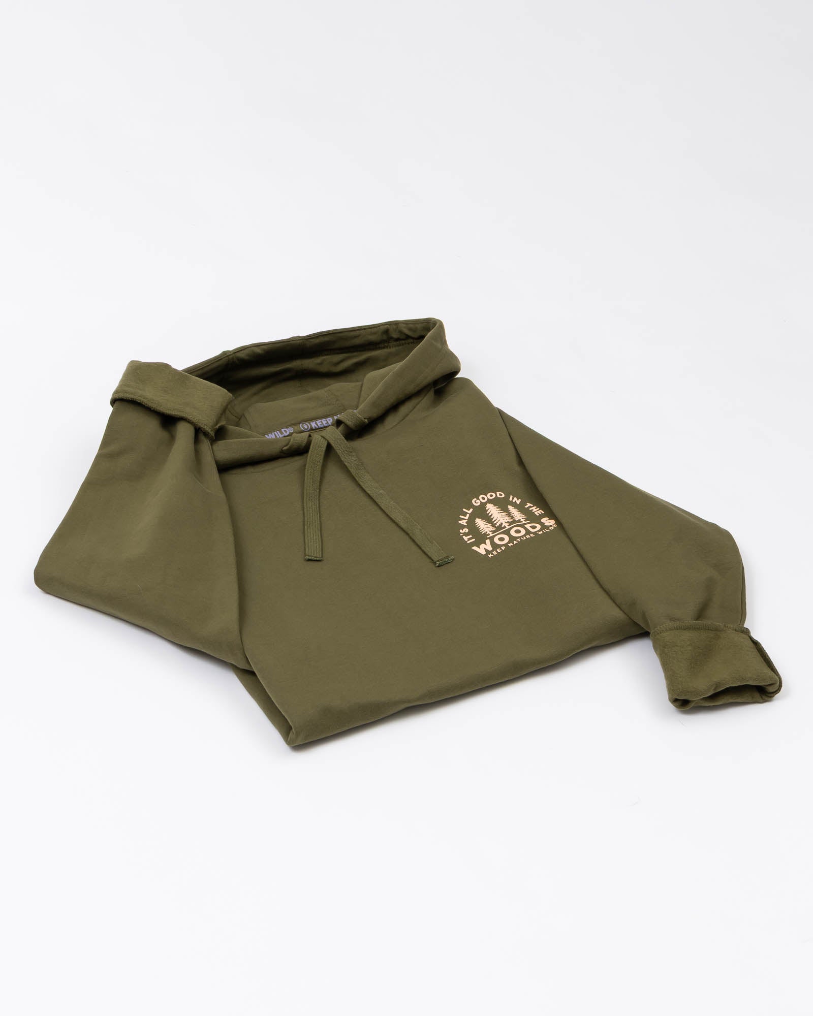 Good In The Woods Pullover Hoodie | Olive