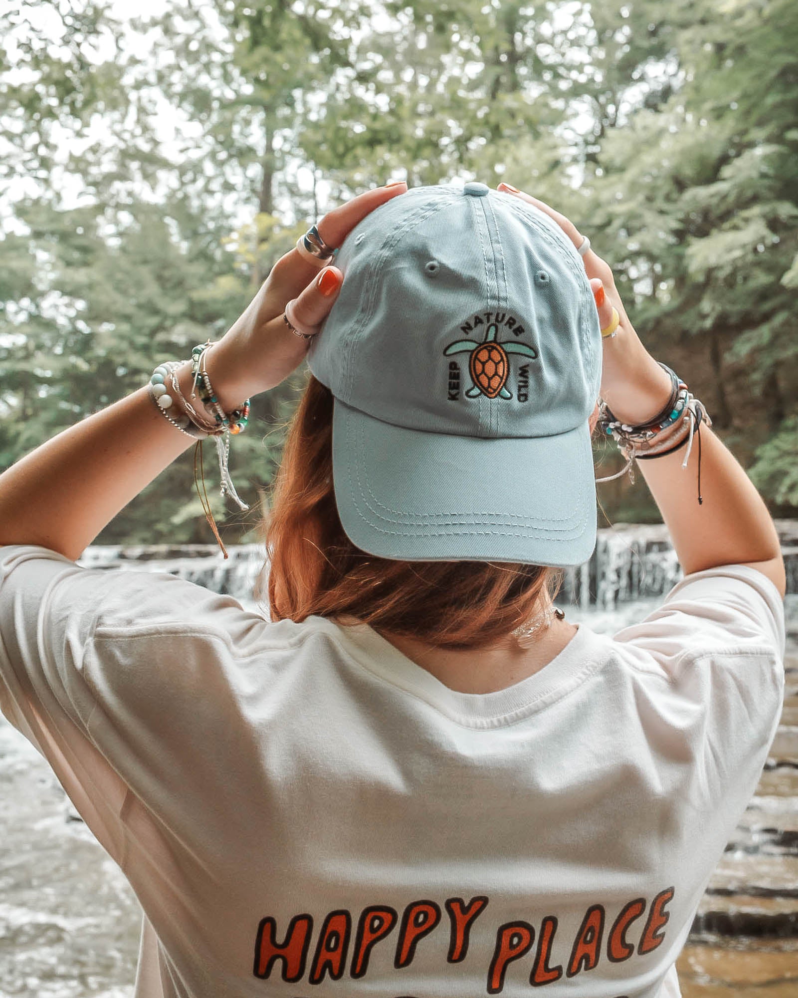 Wild Turtle Dad Hat | Slate