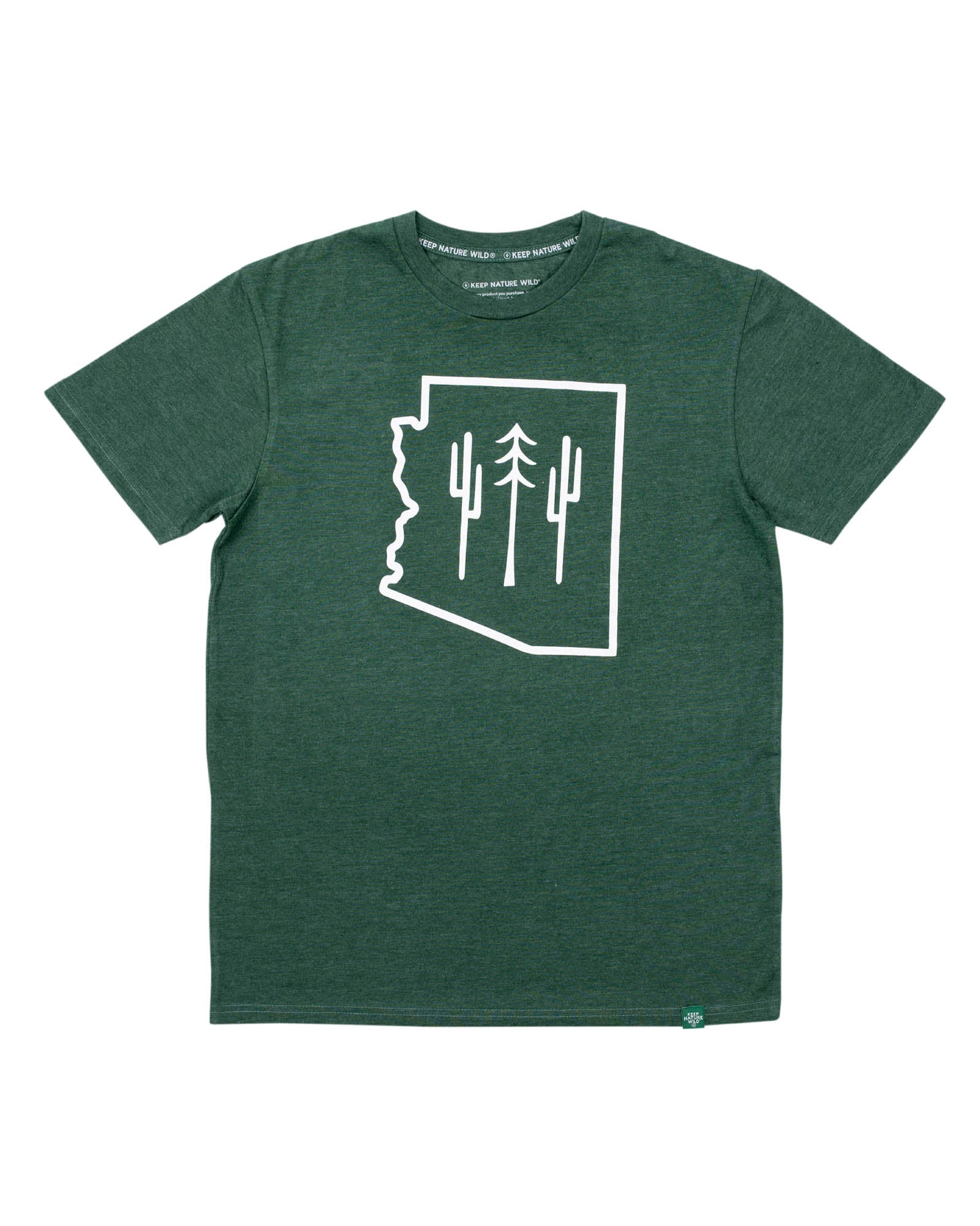 Arizona Wilderness Unisex Tee | Heather Forest