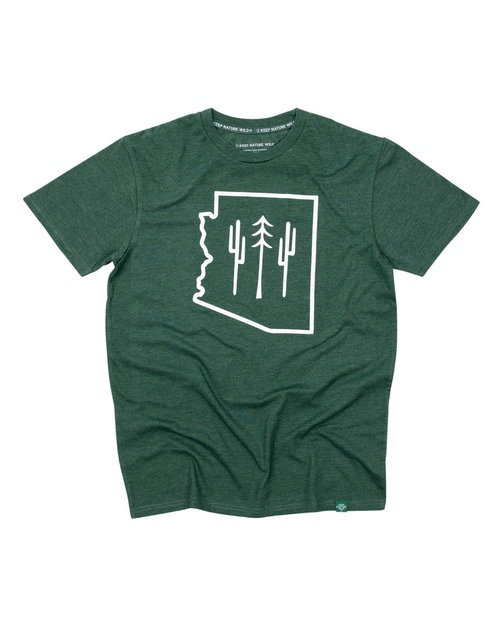 Arizona Wilderness Unisex Tee | Heather Forest