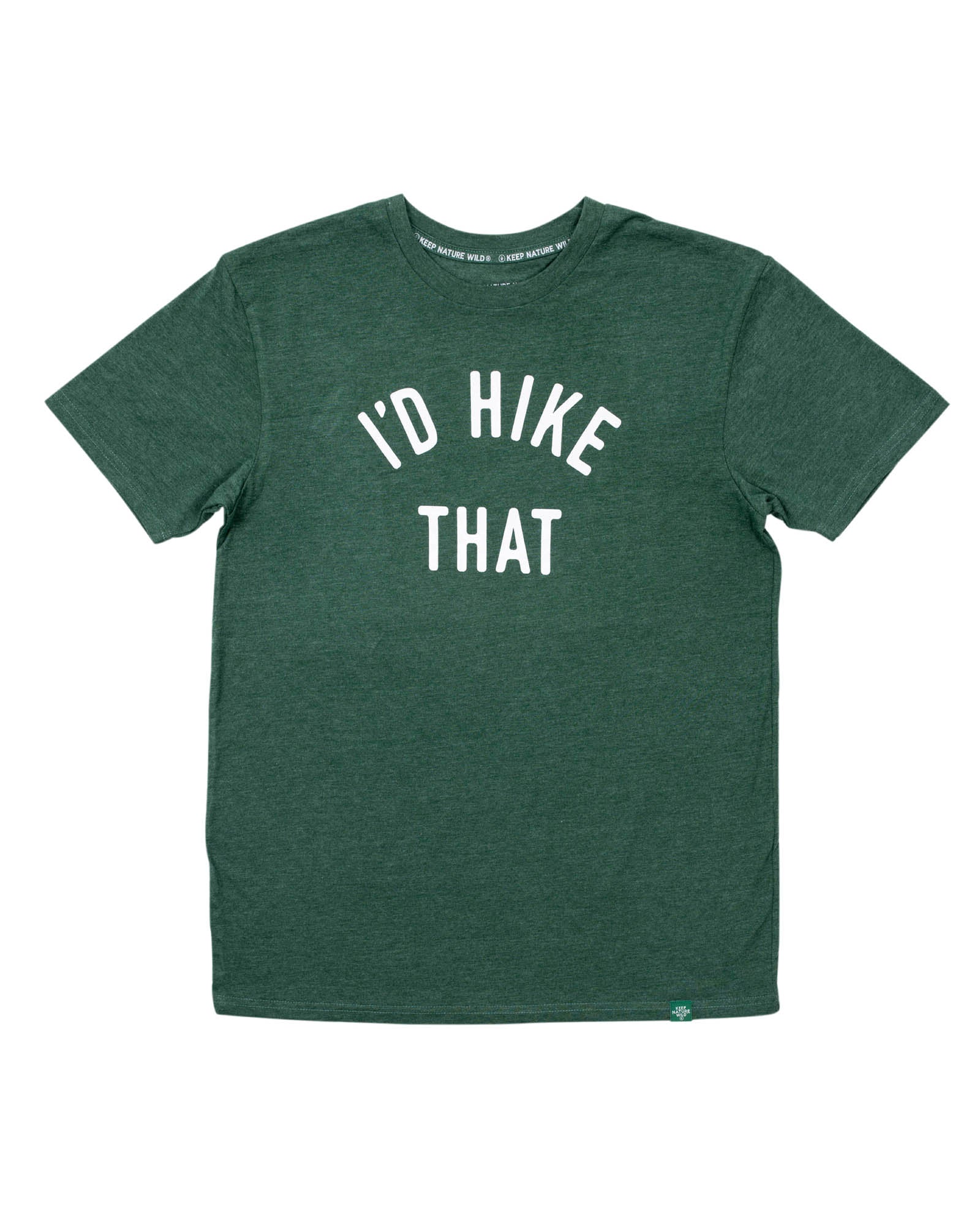 I'd Hike That Unisex Tee | Heather Forest