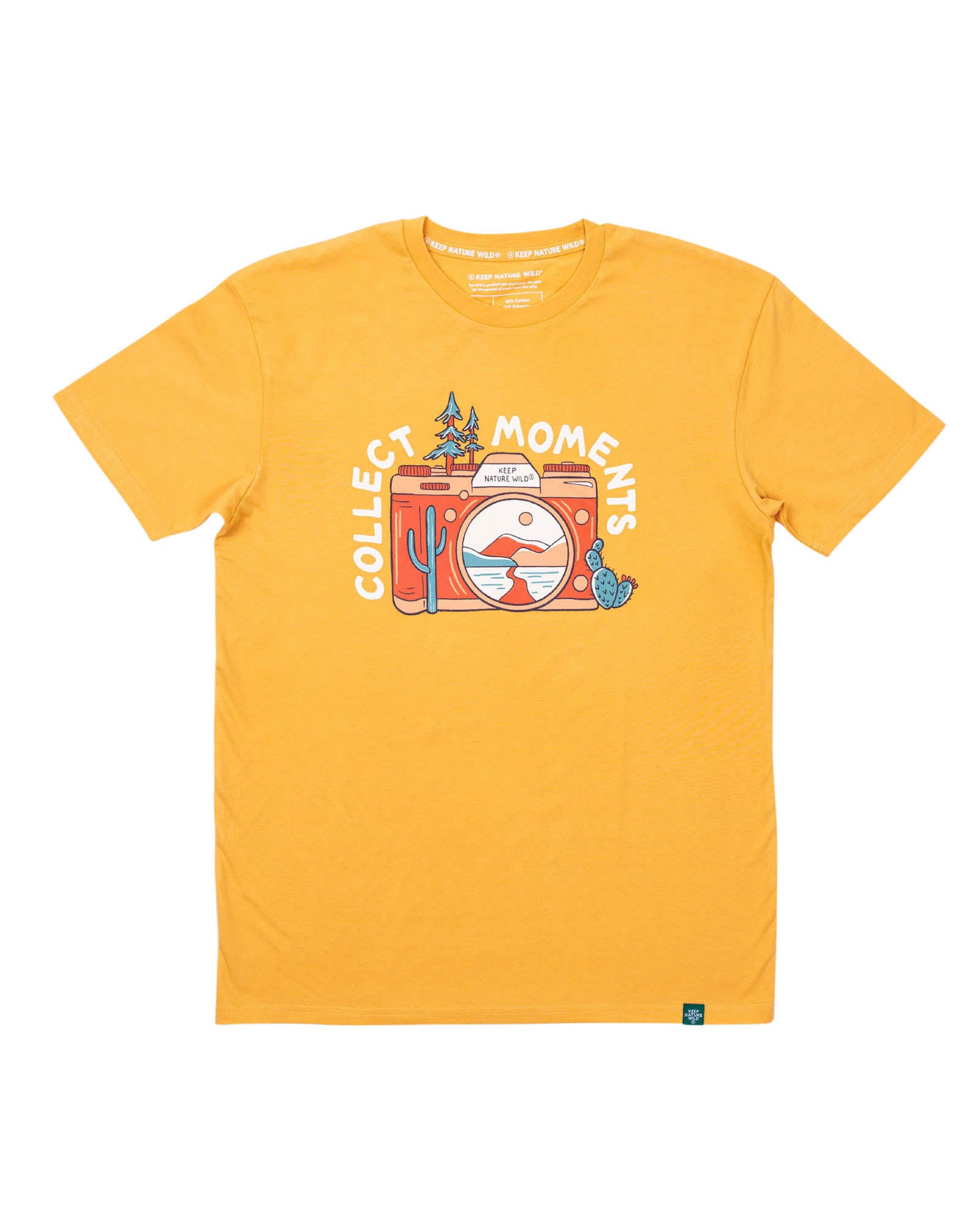 Collect Moments Unisex Tee | Mustard