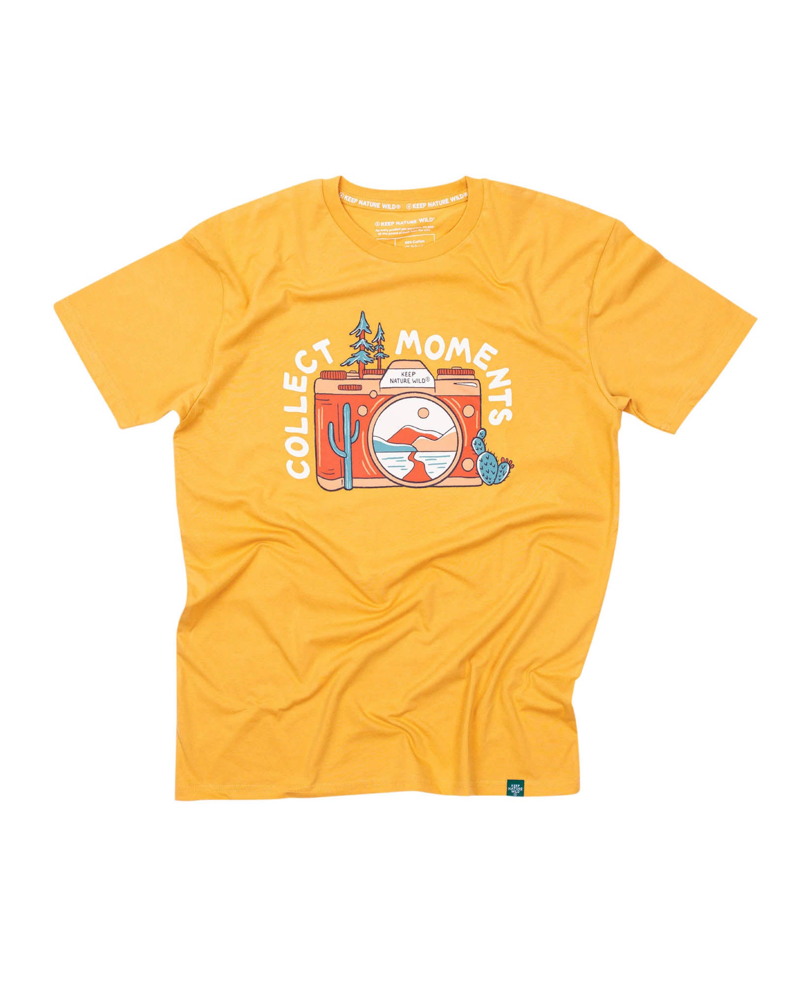 Collect Moments Unisex Tee | Mustard