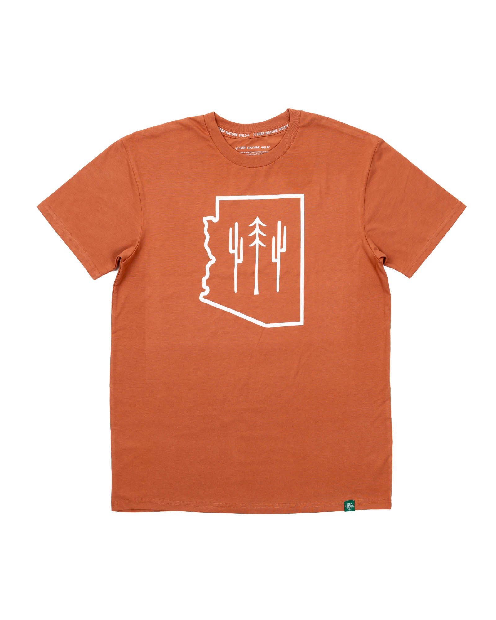 Arizona Wilderness Unisex Tee | Redwood