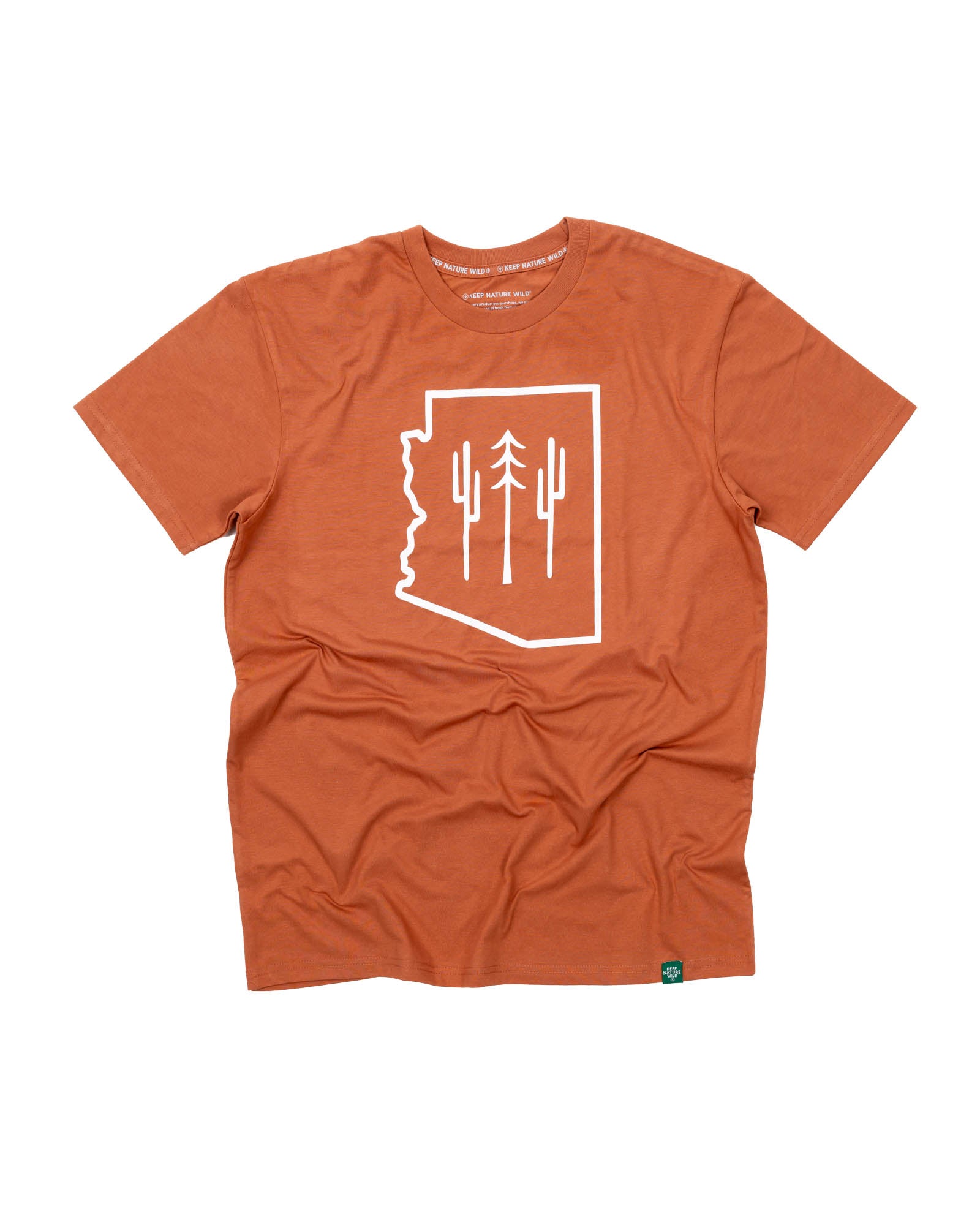 Arizona Wilderness Unisex Tee | Redwood