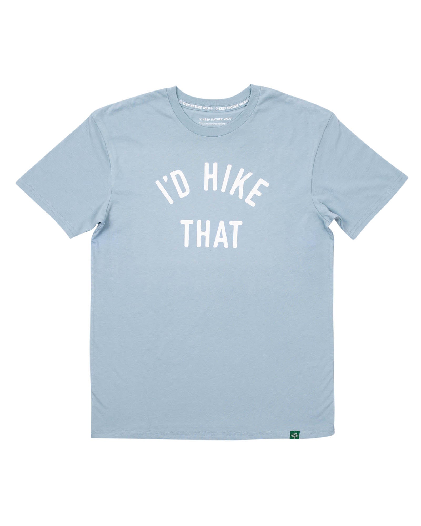 I'd Hike That Unisex Tee | Morning Mist