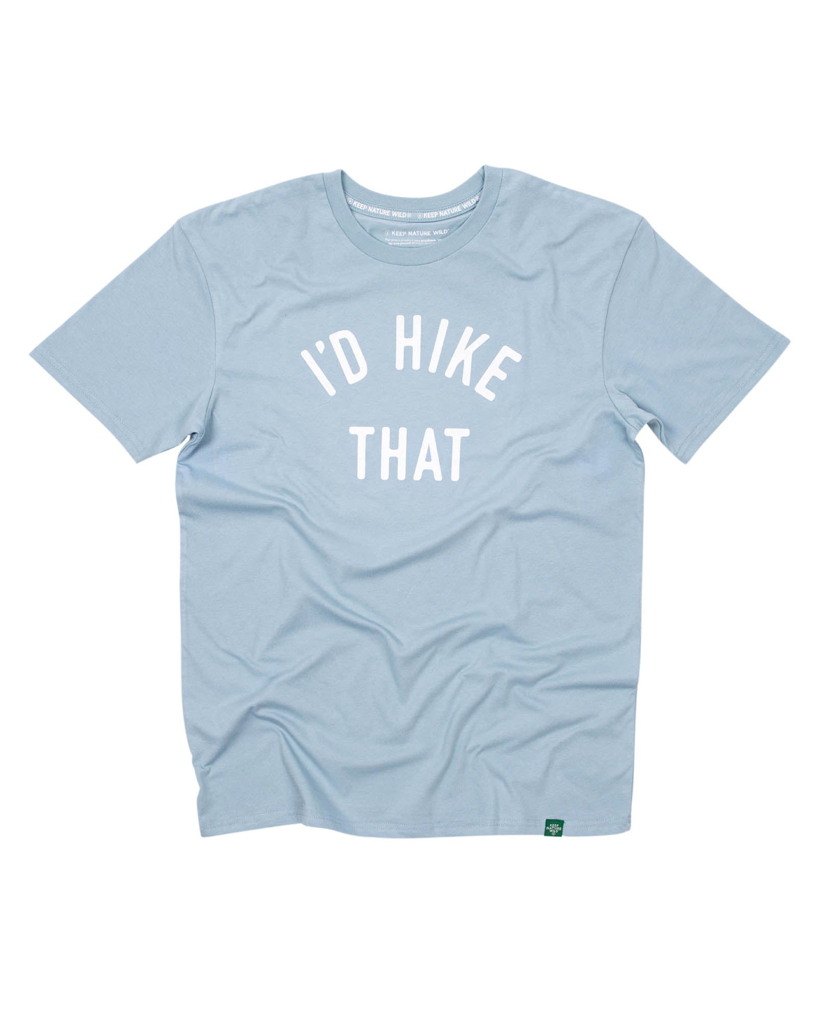I'd Hike That Unisex Tee | Morning Mist