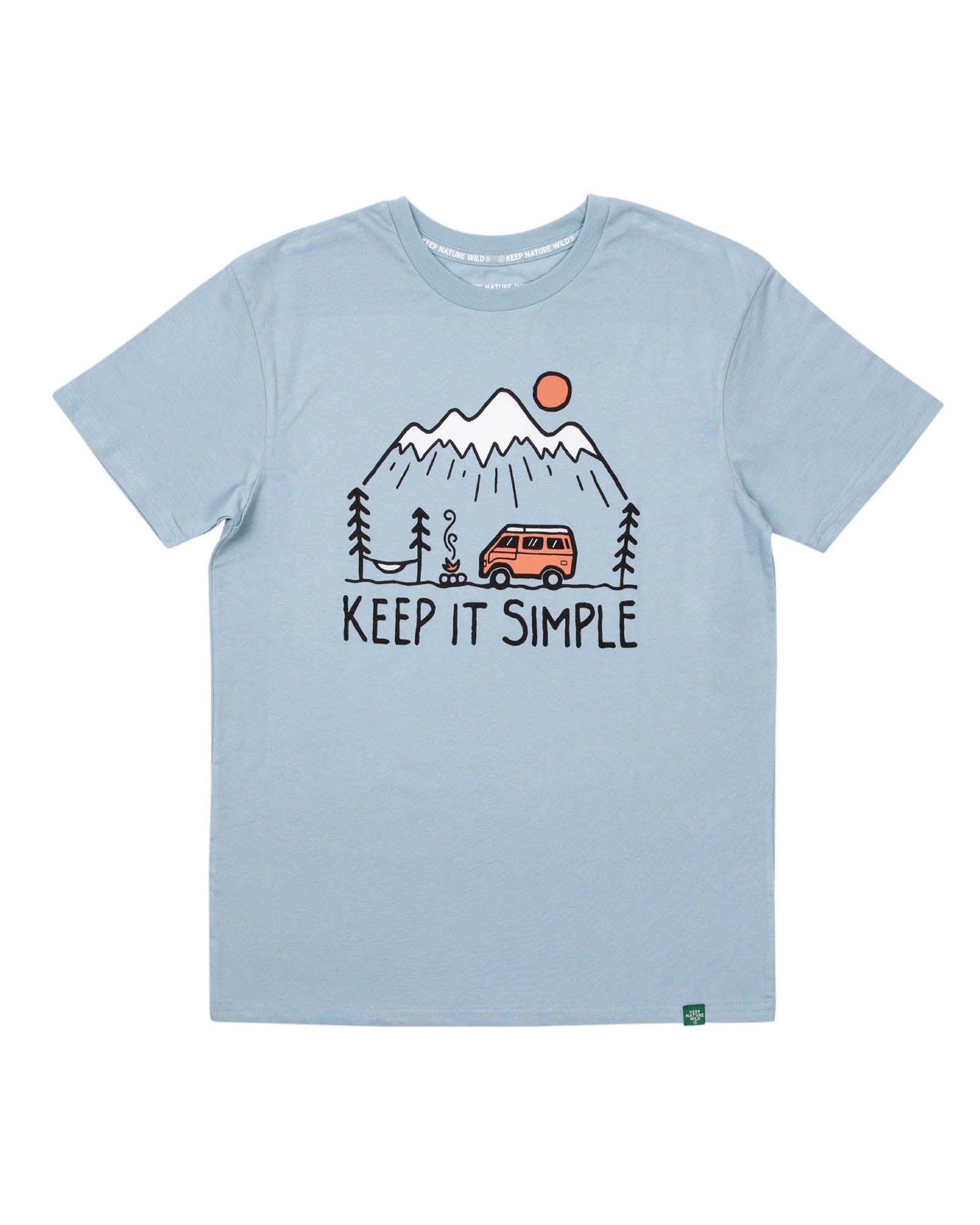 Keep it Simple Unisex Tee | Morning Mist