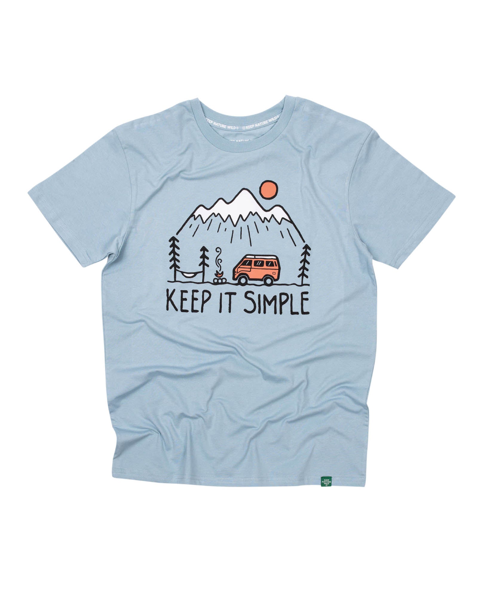 Keep it Simple Unisex Tee | Morning Mist
