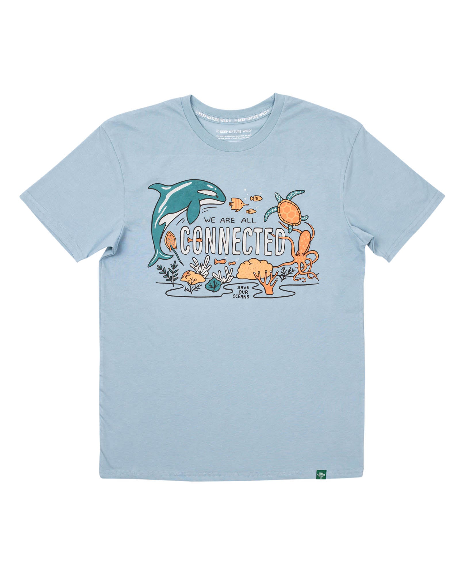 All Connected Unisex Tee | Morning Mist
