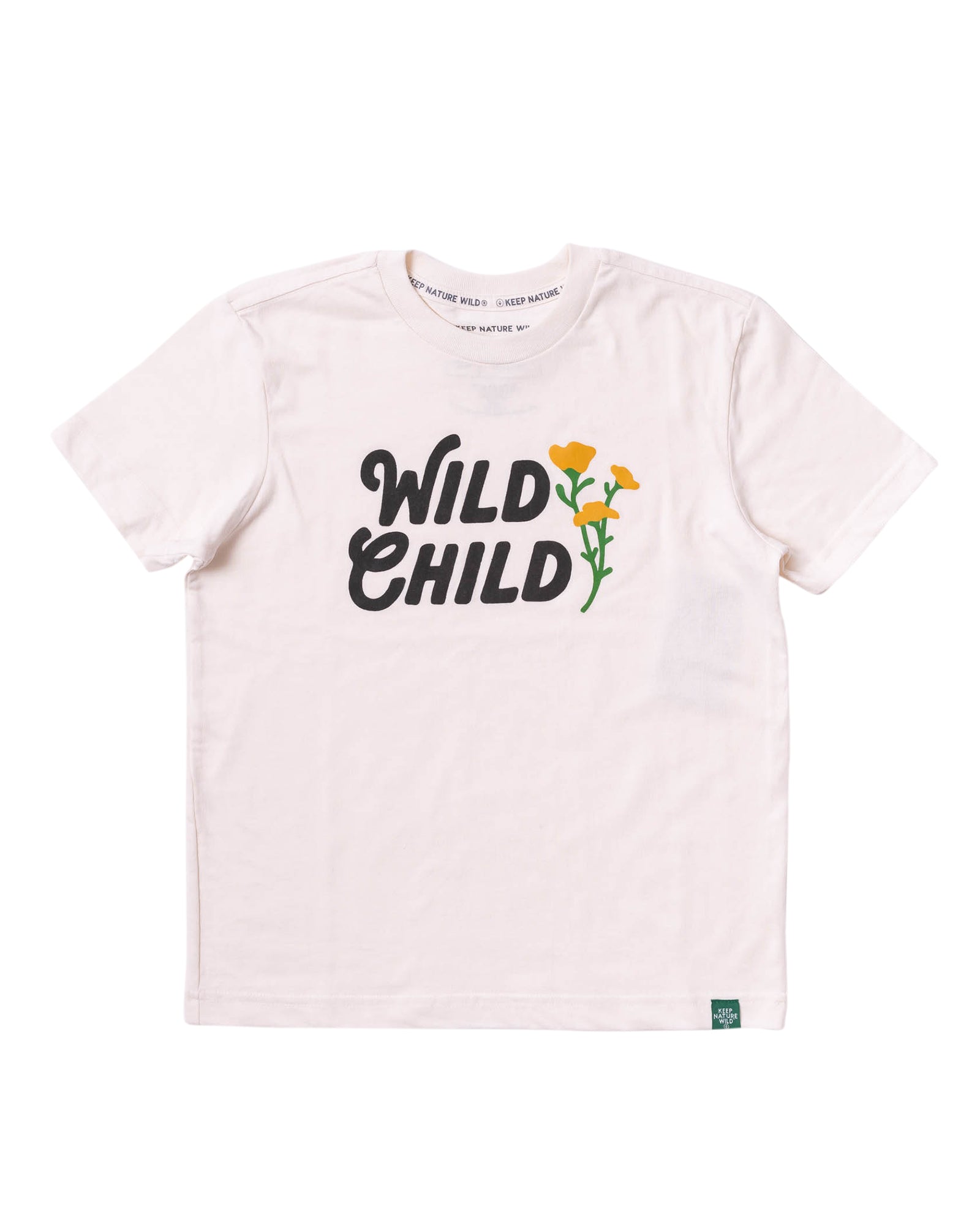 Wild Child Youth Tee | Natural