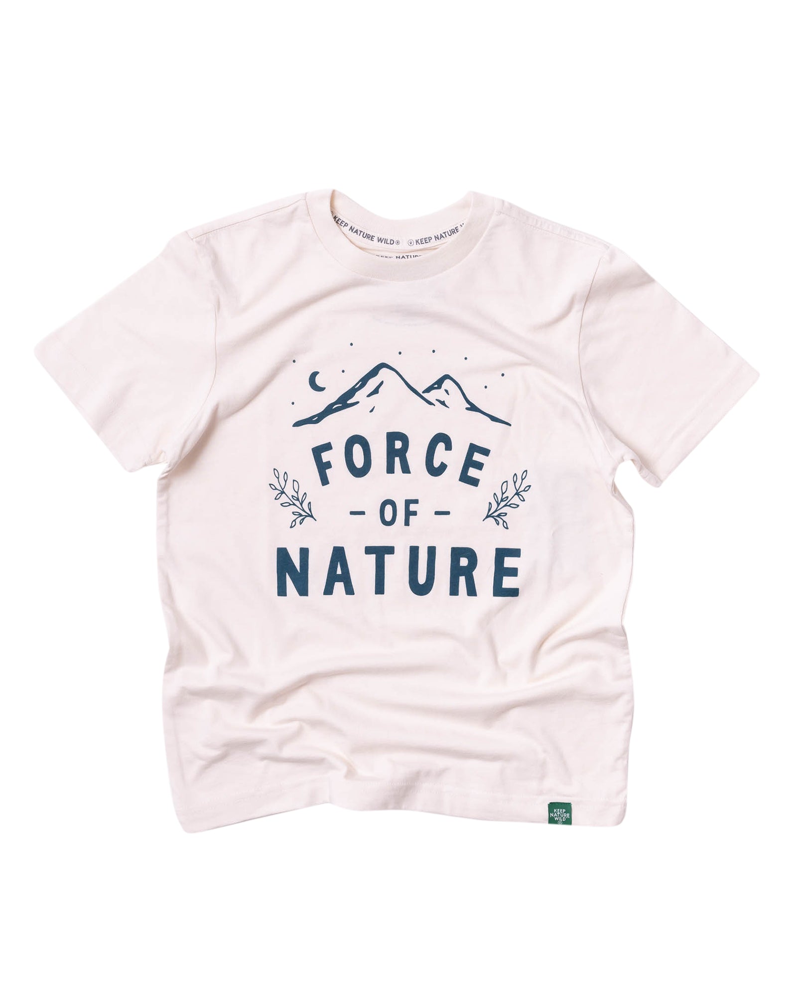 Force of Nature Youth Tee | Natural