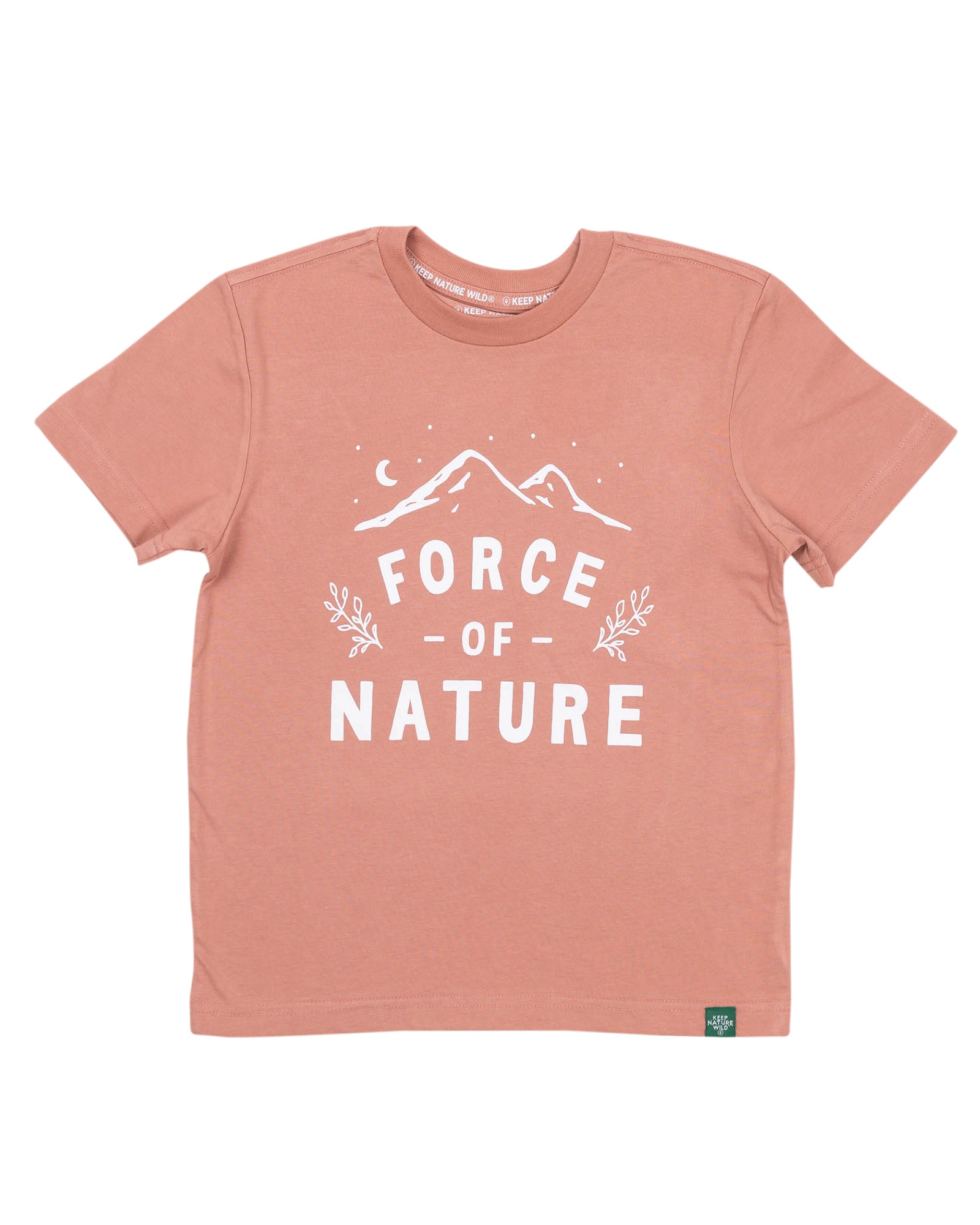 Force of Nature Youth Tee | Canyon Rose