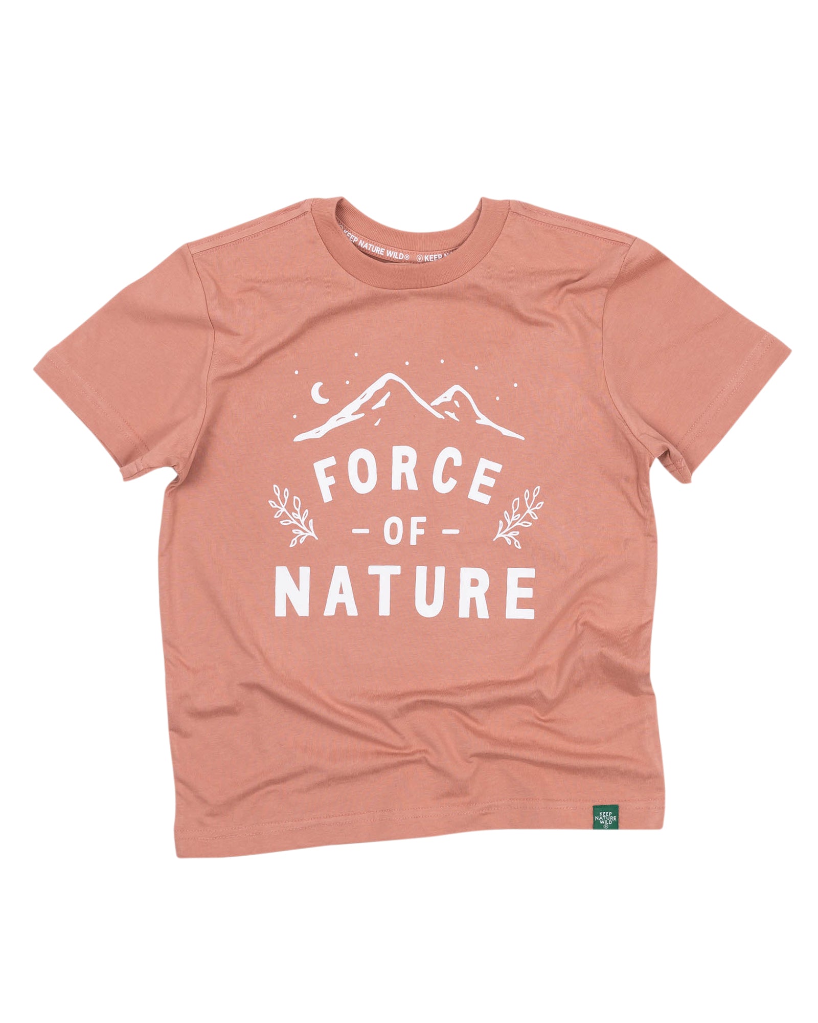 Force of Nature Youth Tee | Canyon Rose