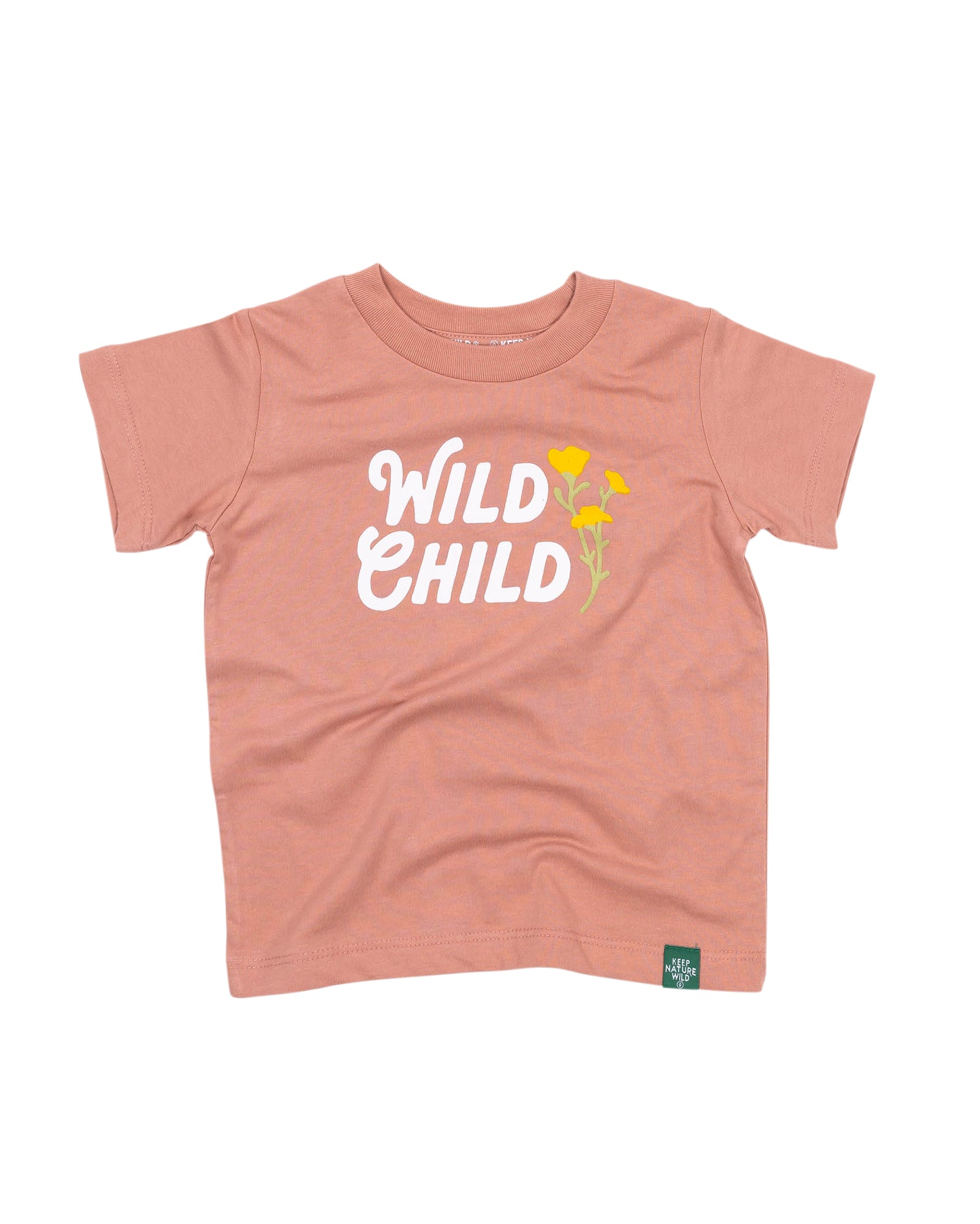 Wild Child Toddler Tee | Canyon Rose