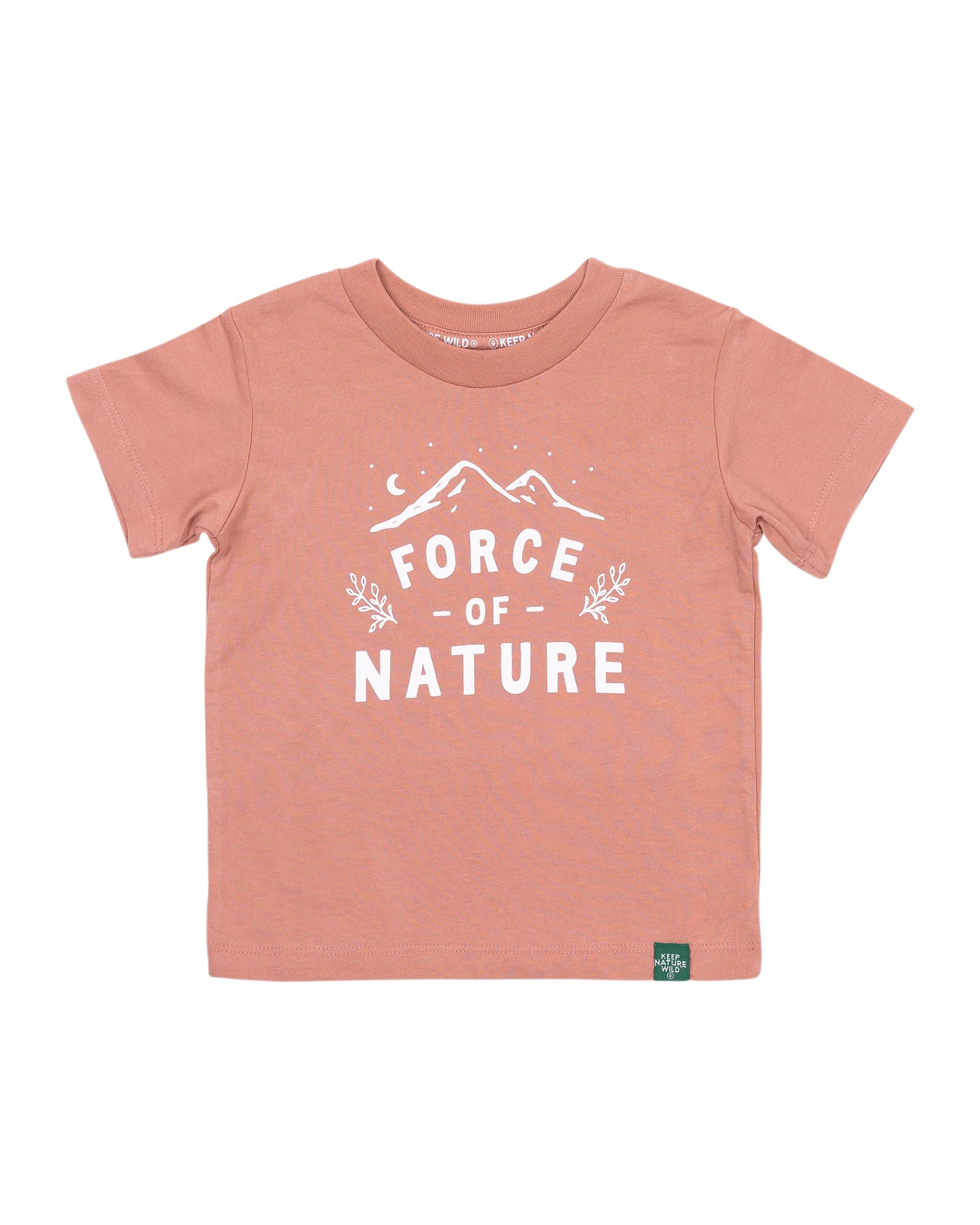 Force of Nature Toddler Tee | Canyon Rose