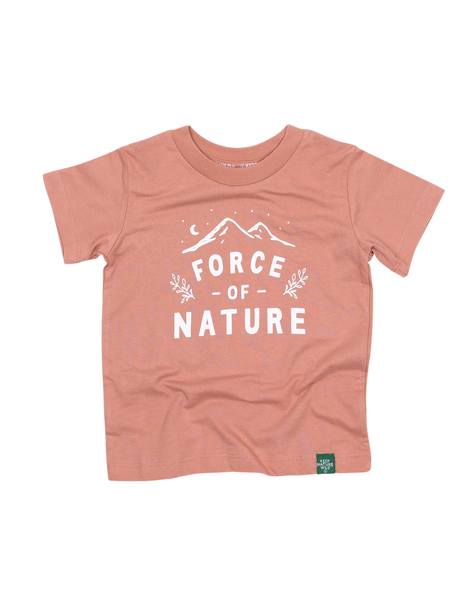 Force of Nature Toddler Tee | Canyon Rose