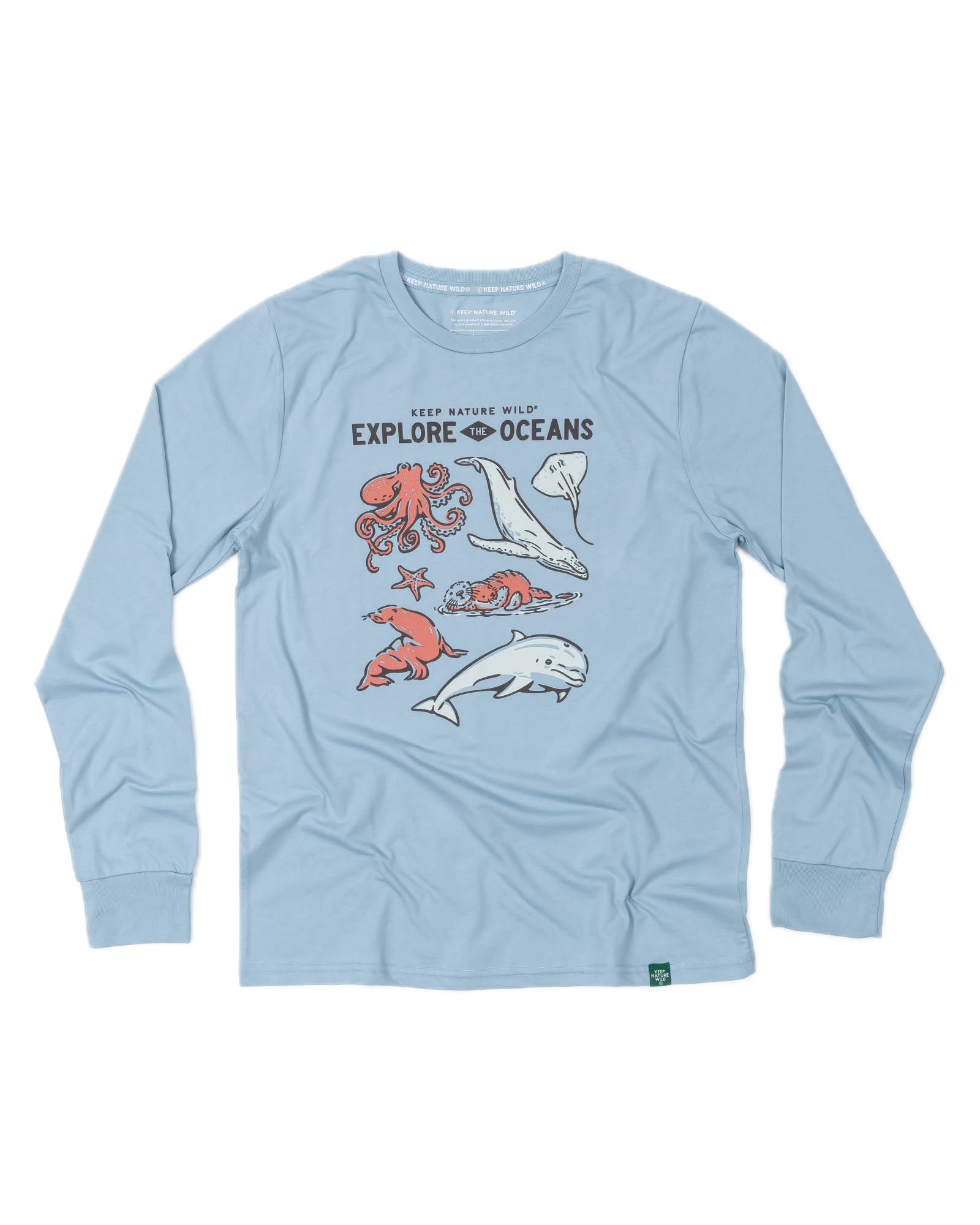 Nature Study West Coast Unisex Long Sleeve Shirt | Morning Mist