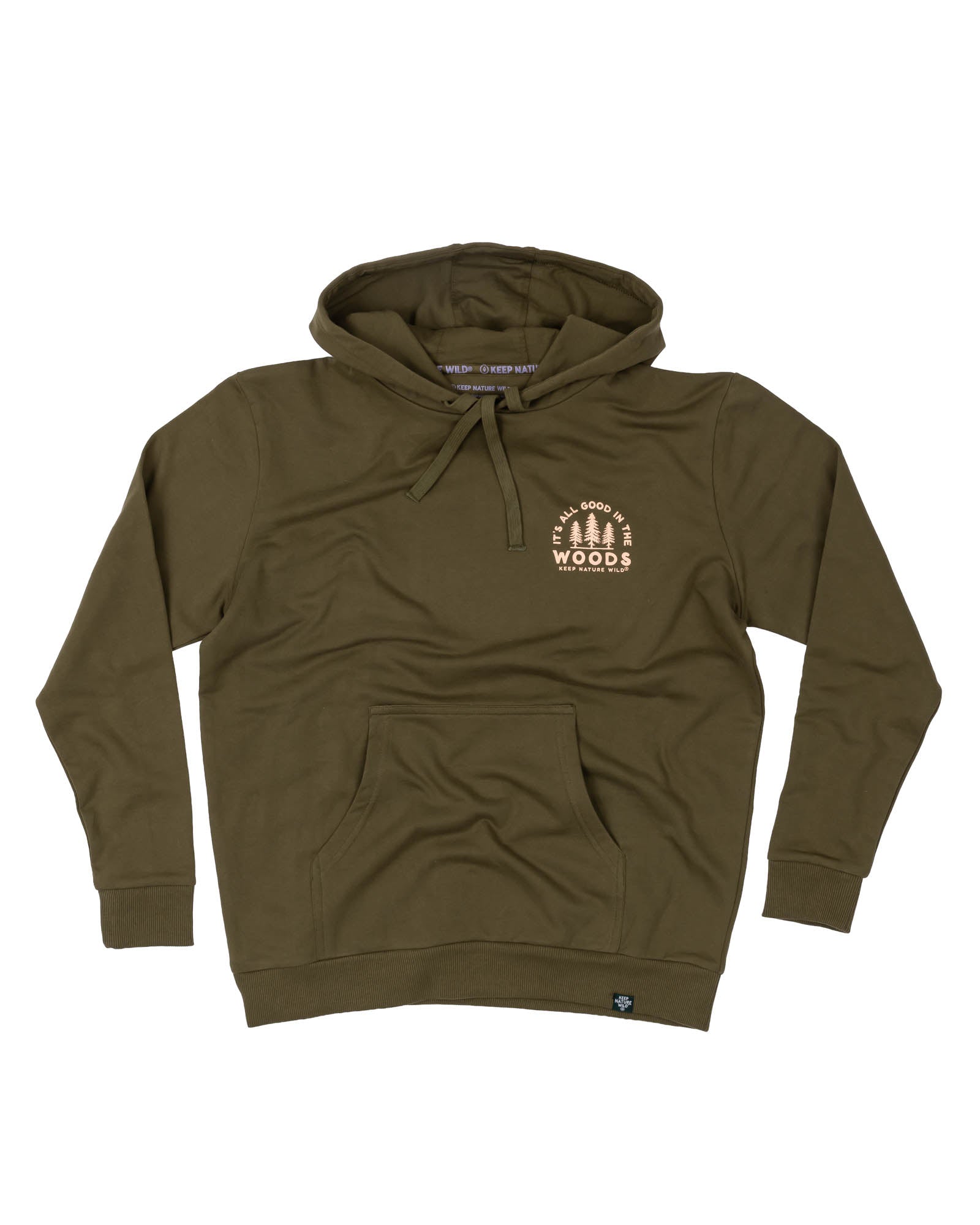 Good In The Woods Pullover Hoodie | Olive