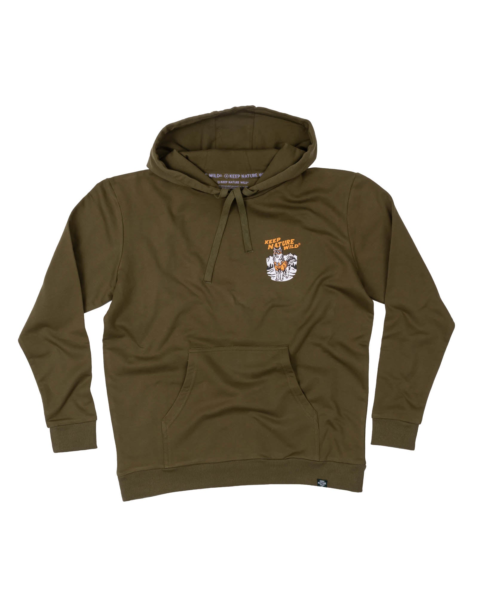 Snow Much Fun Pullover Hoodie | Olive