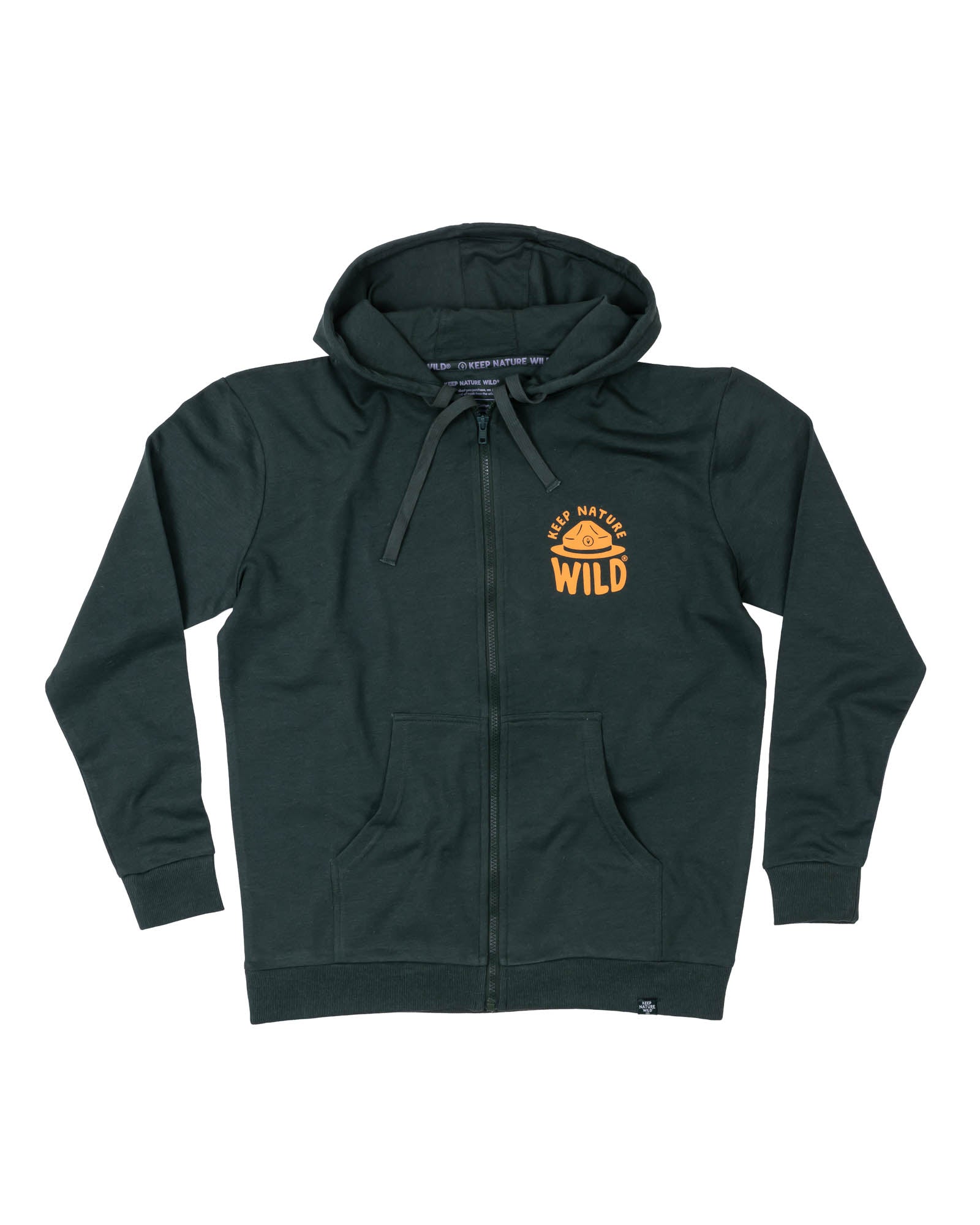 Wildbear Zip-Up Hoodie | Heather Forest