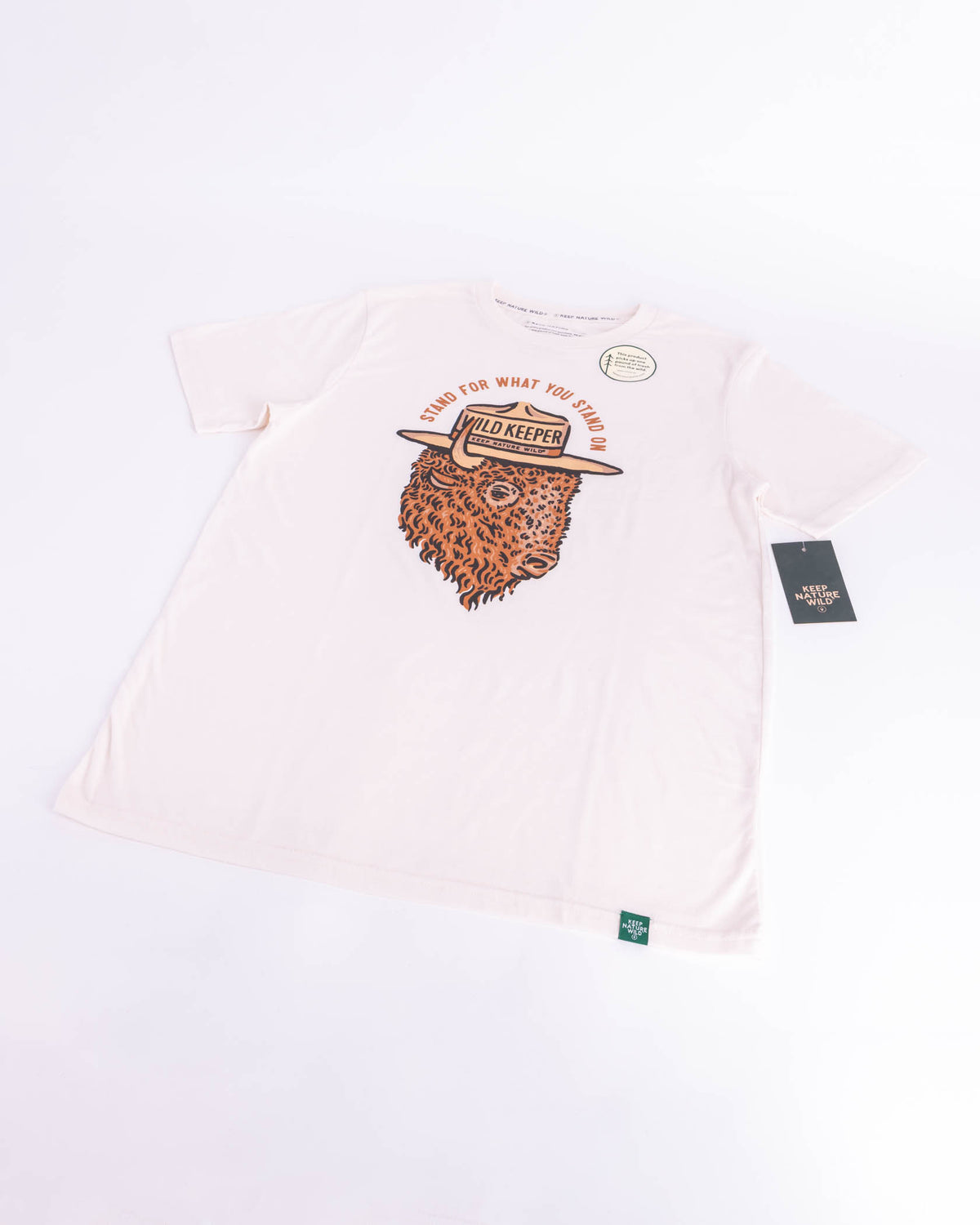 Stand For Bison | Unisex Tee | Natural