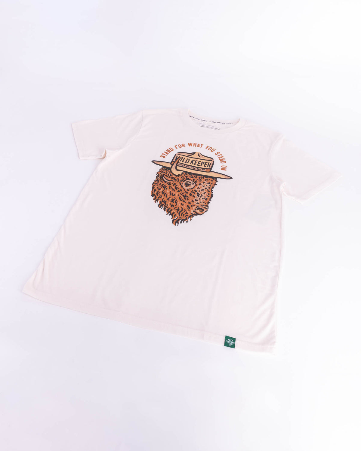 Stand For Bison | Unisex Tee | Natural