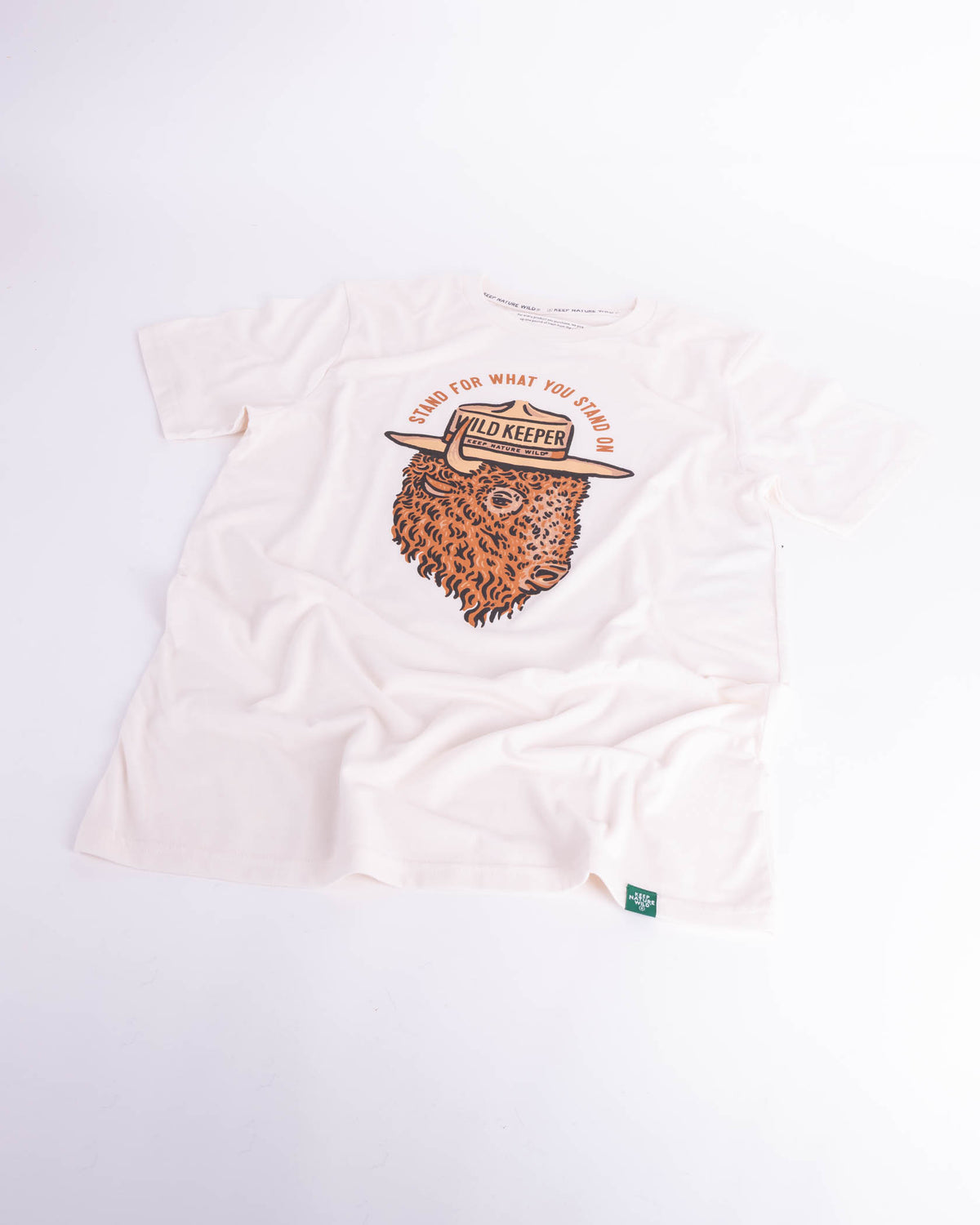 Stand For Bison | Unisex Tee | Natural