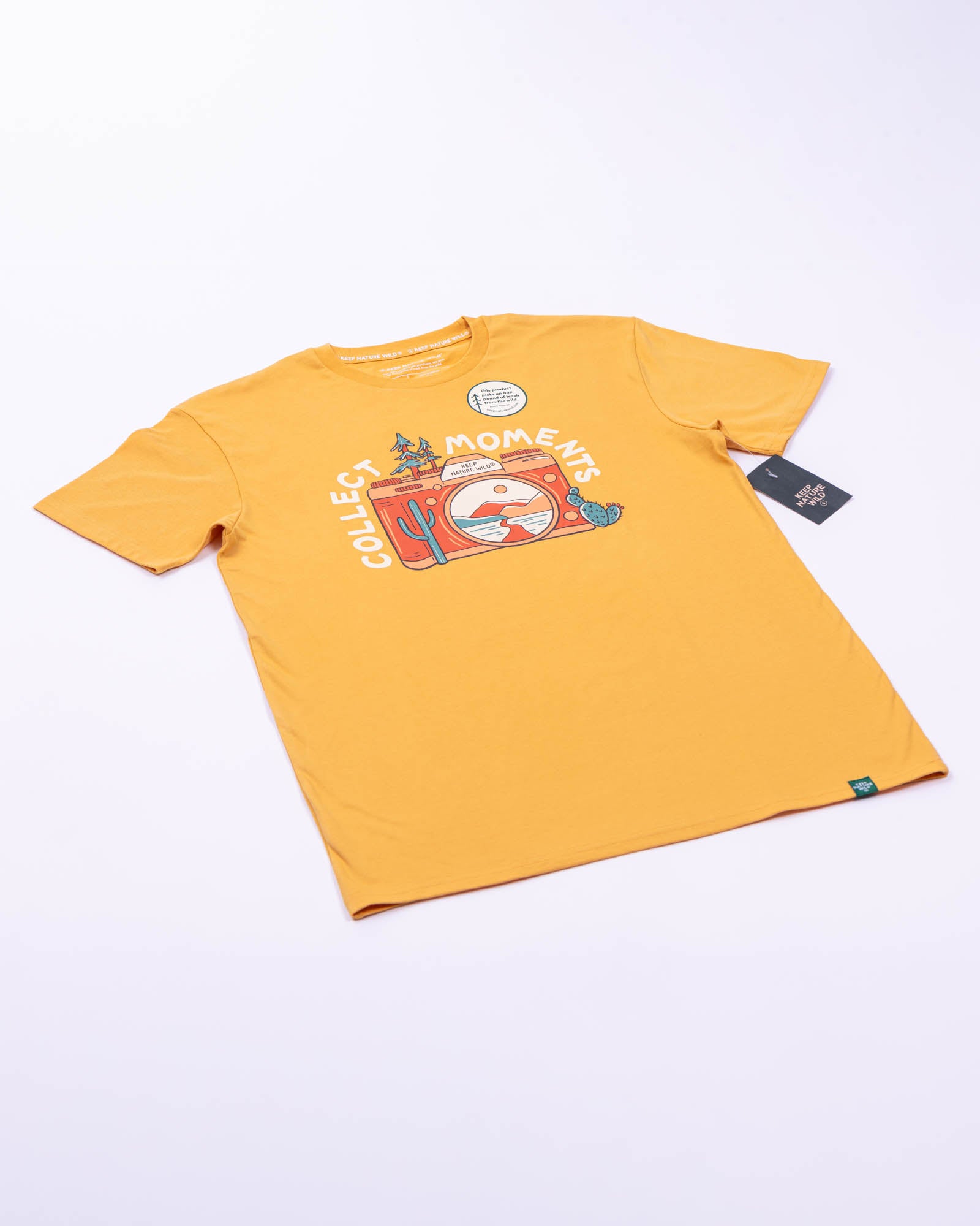 Collect Moments Unisex Tee | Mustard