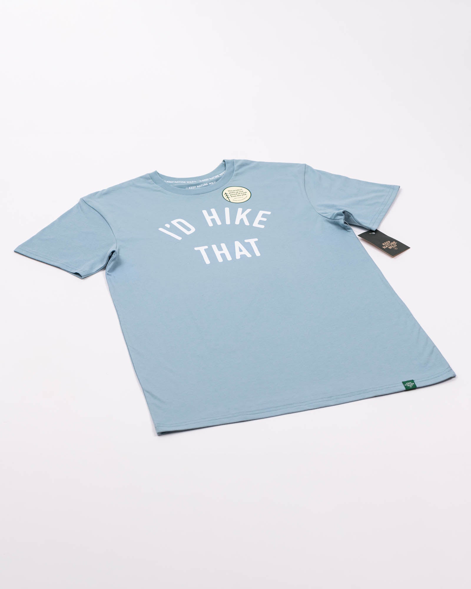 I'd Hike That Unisex Tee | Morning Mist