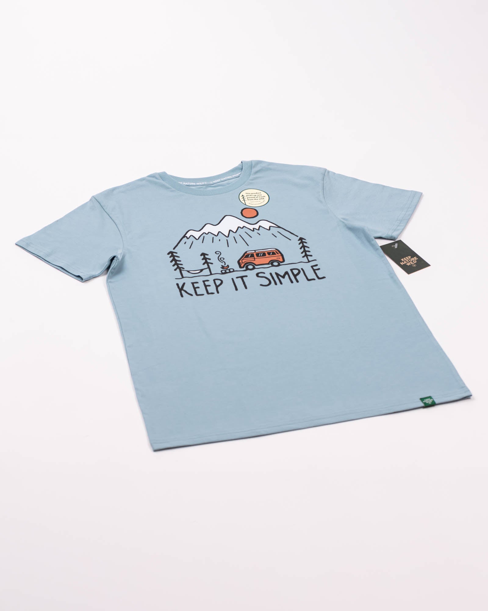Keep it Simple Unisex Tee | Morning Mist