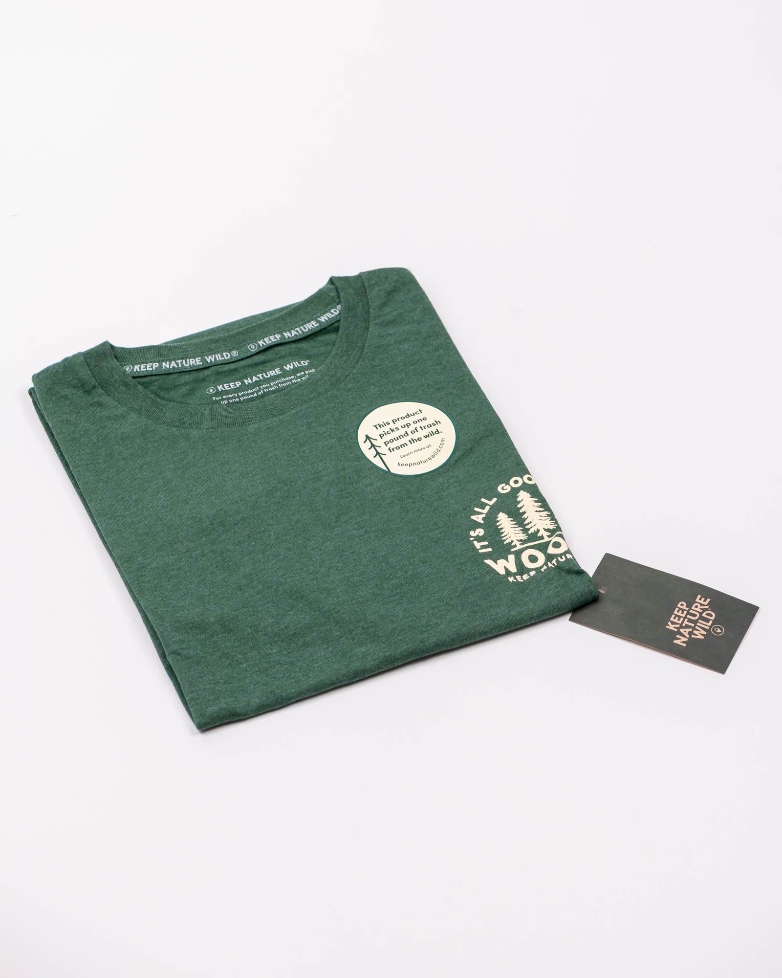 Good in the Woods Unisex Tee | Heather Forest