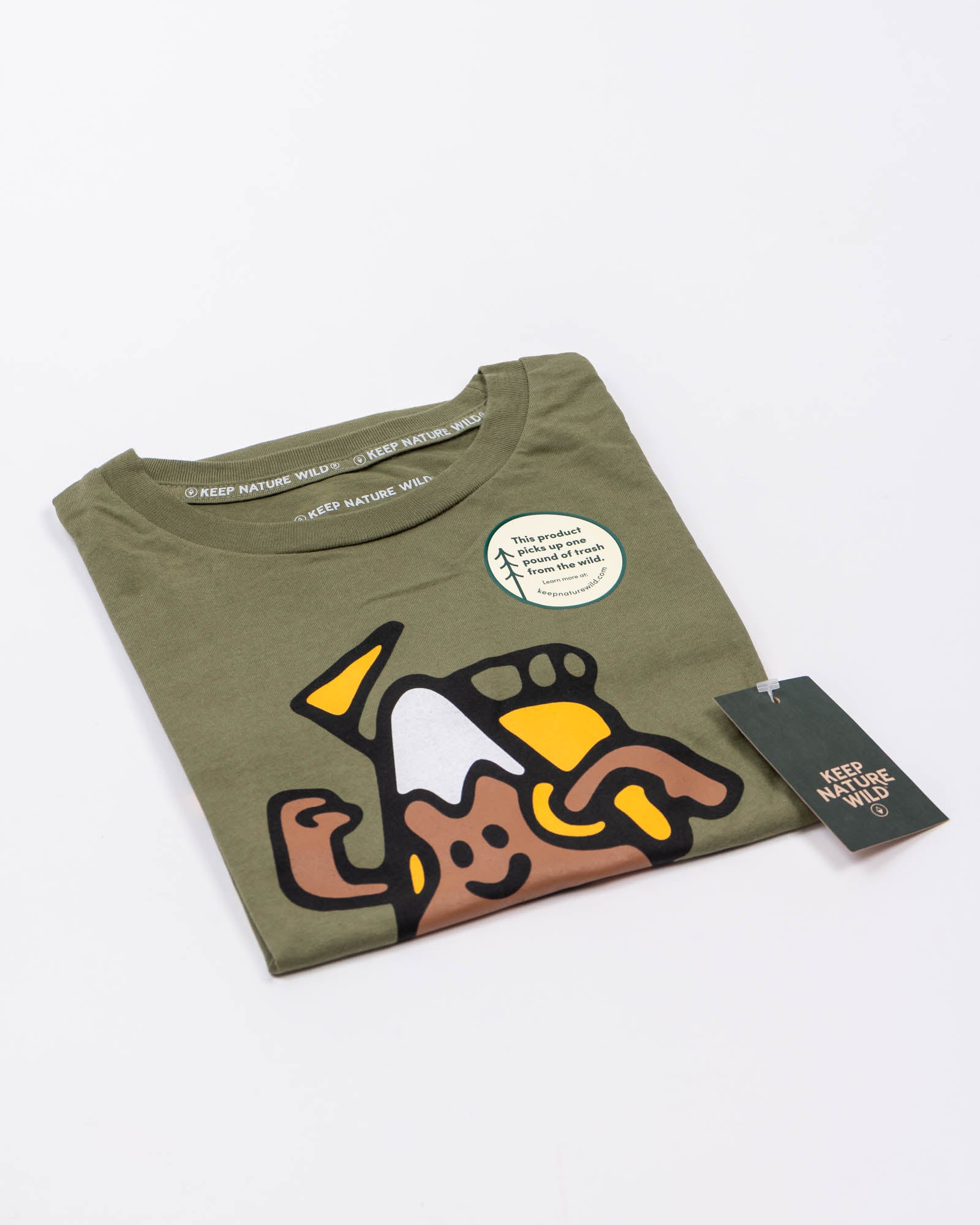 Mountain Hike Unisex Tee | Olive