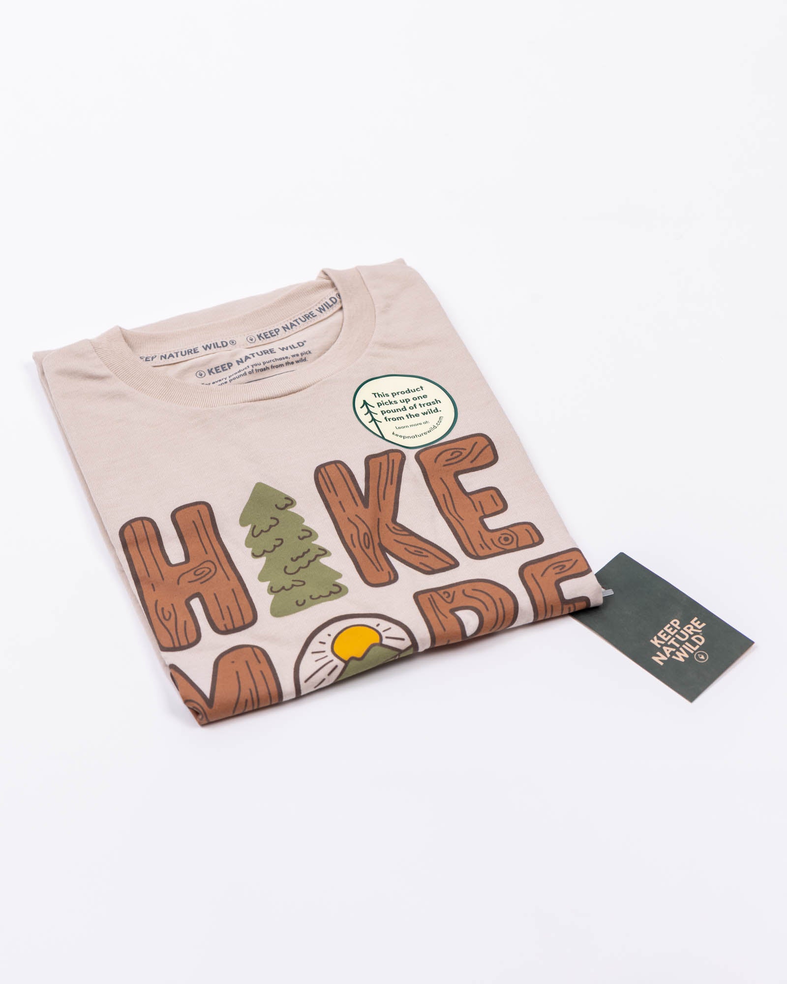 Hike More Unisex Tee | Heather Tan