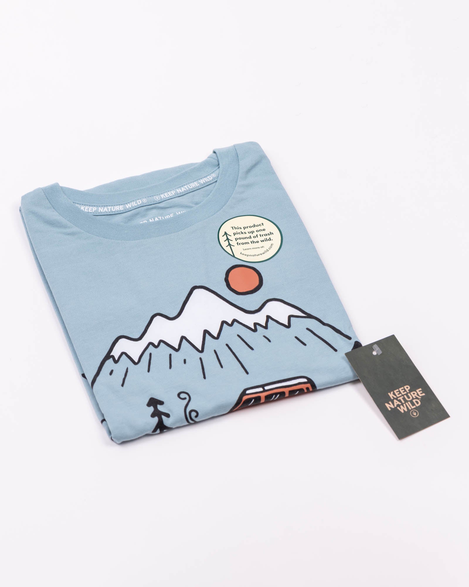 Keep it Simple Unisex Tee | Morning Mist