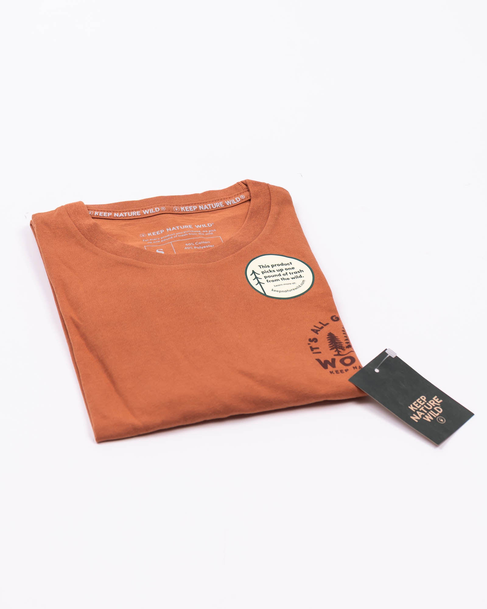 Good in the Woods Unisex Long Sleeve Tee | Redwood