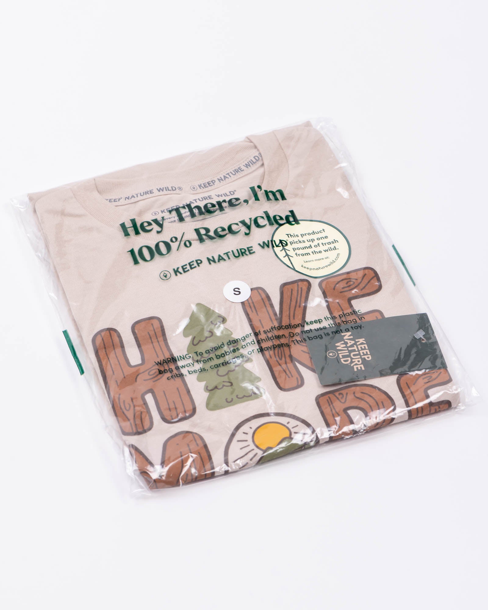 Hike More Unisex Tee | Heather Tan