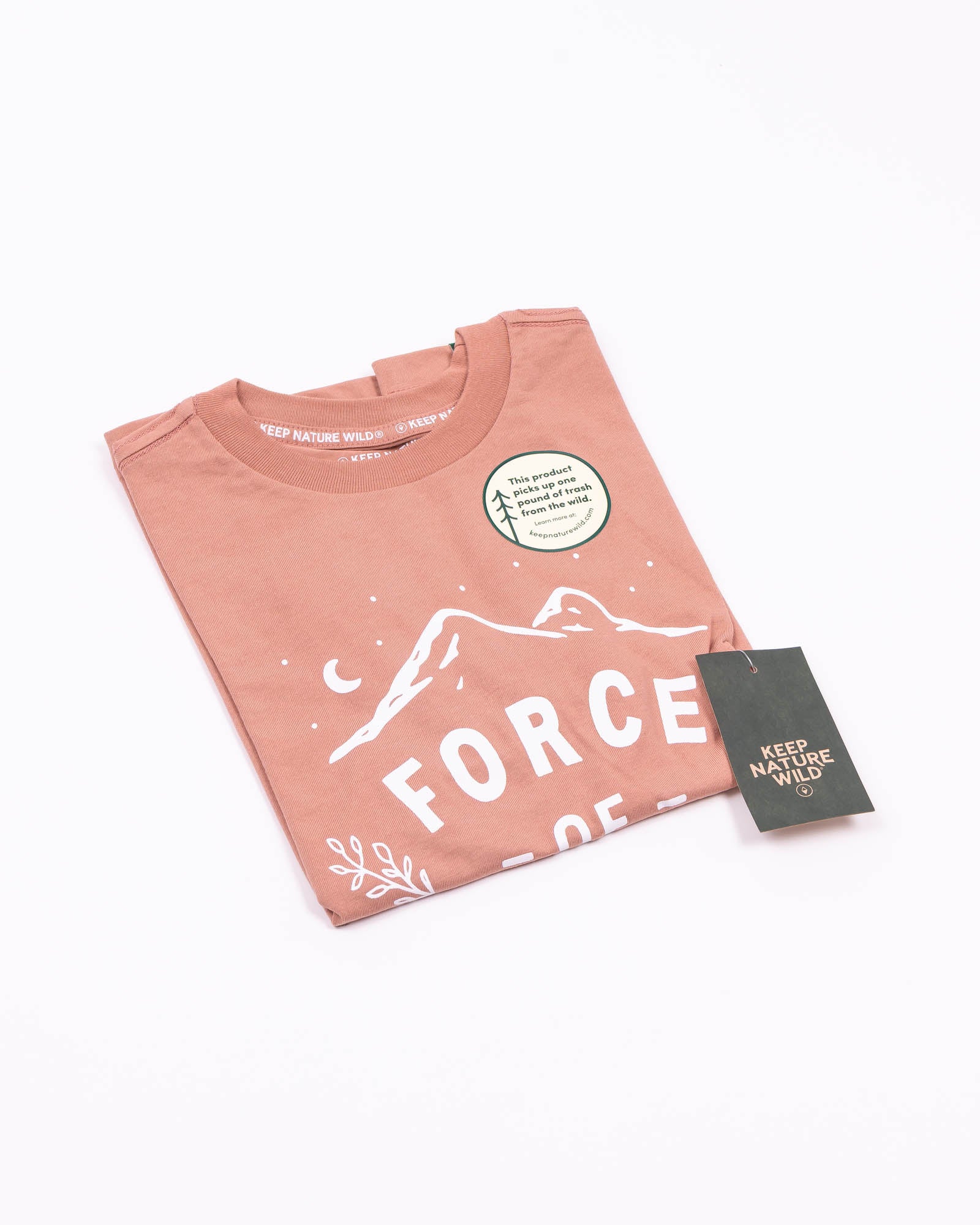 Force of Nature Youth Tee | Canyon Rose