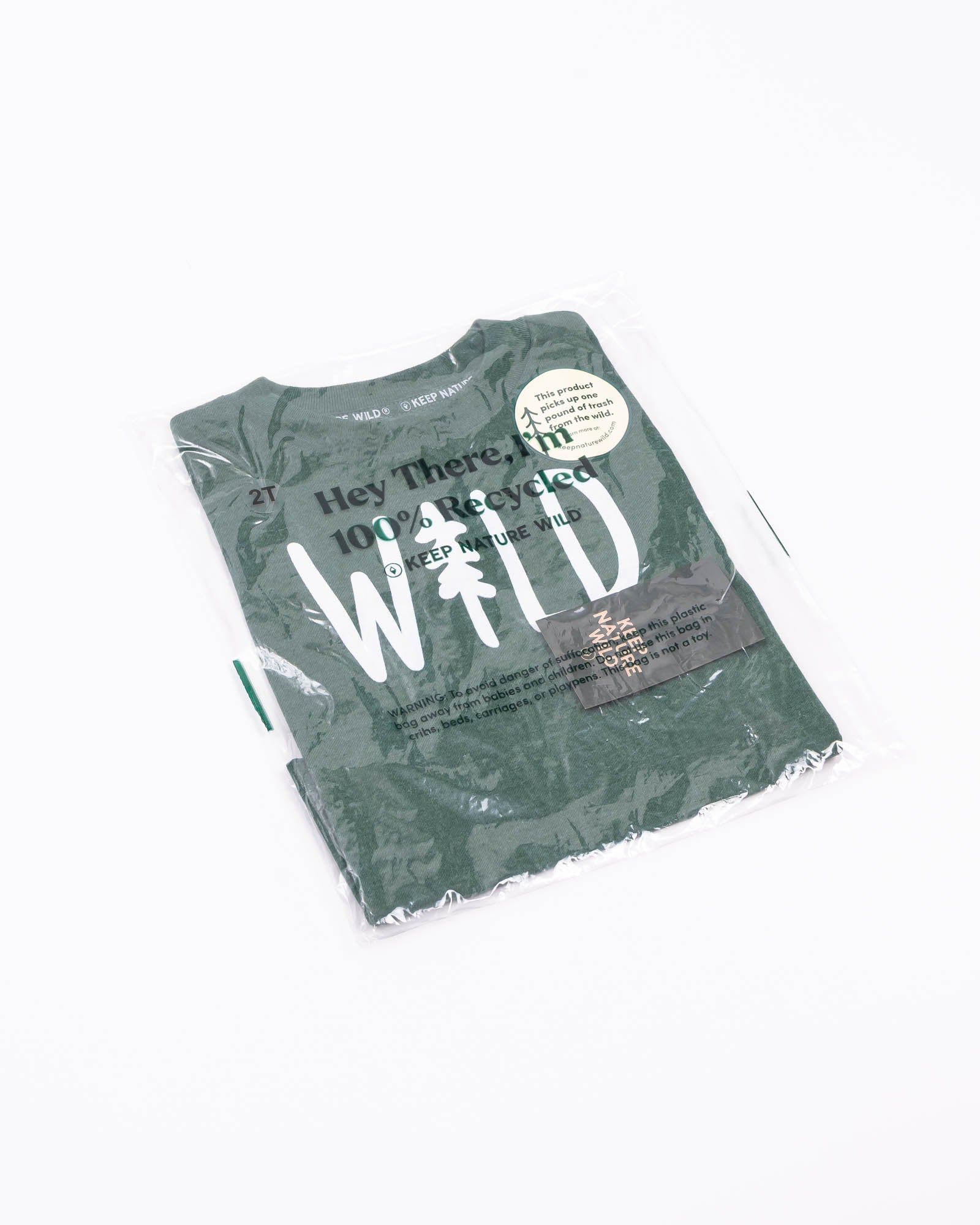 Wild Pine Toddler Tee | Heather Forest
