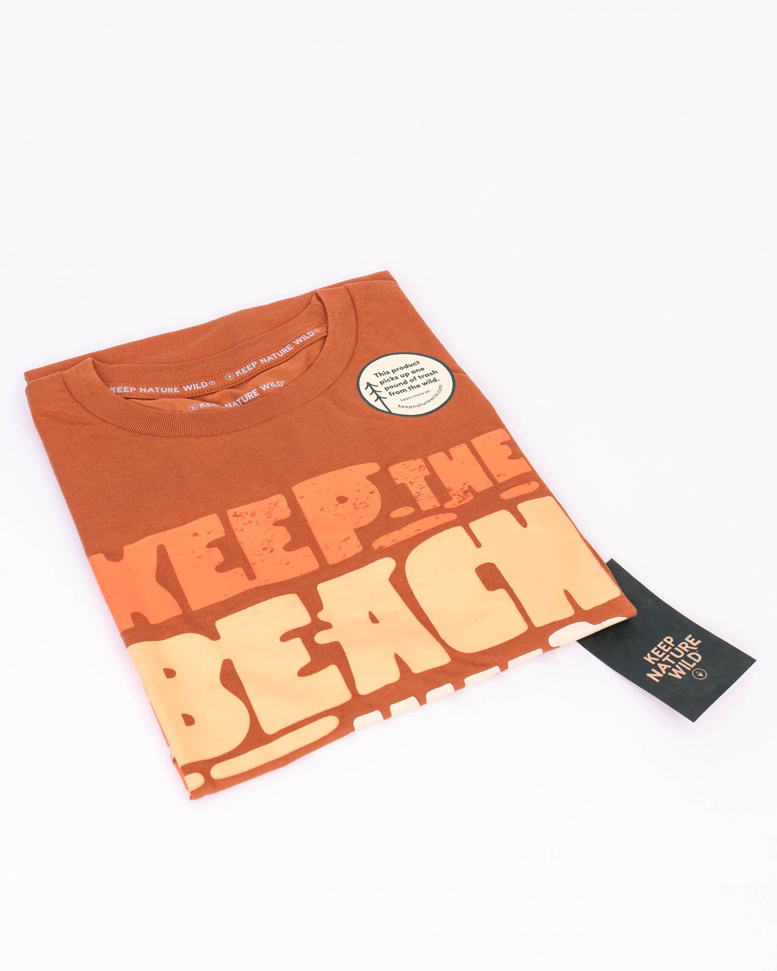 Keep Beaches Wild Unisex Tee | Redwood