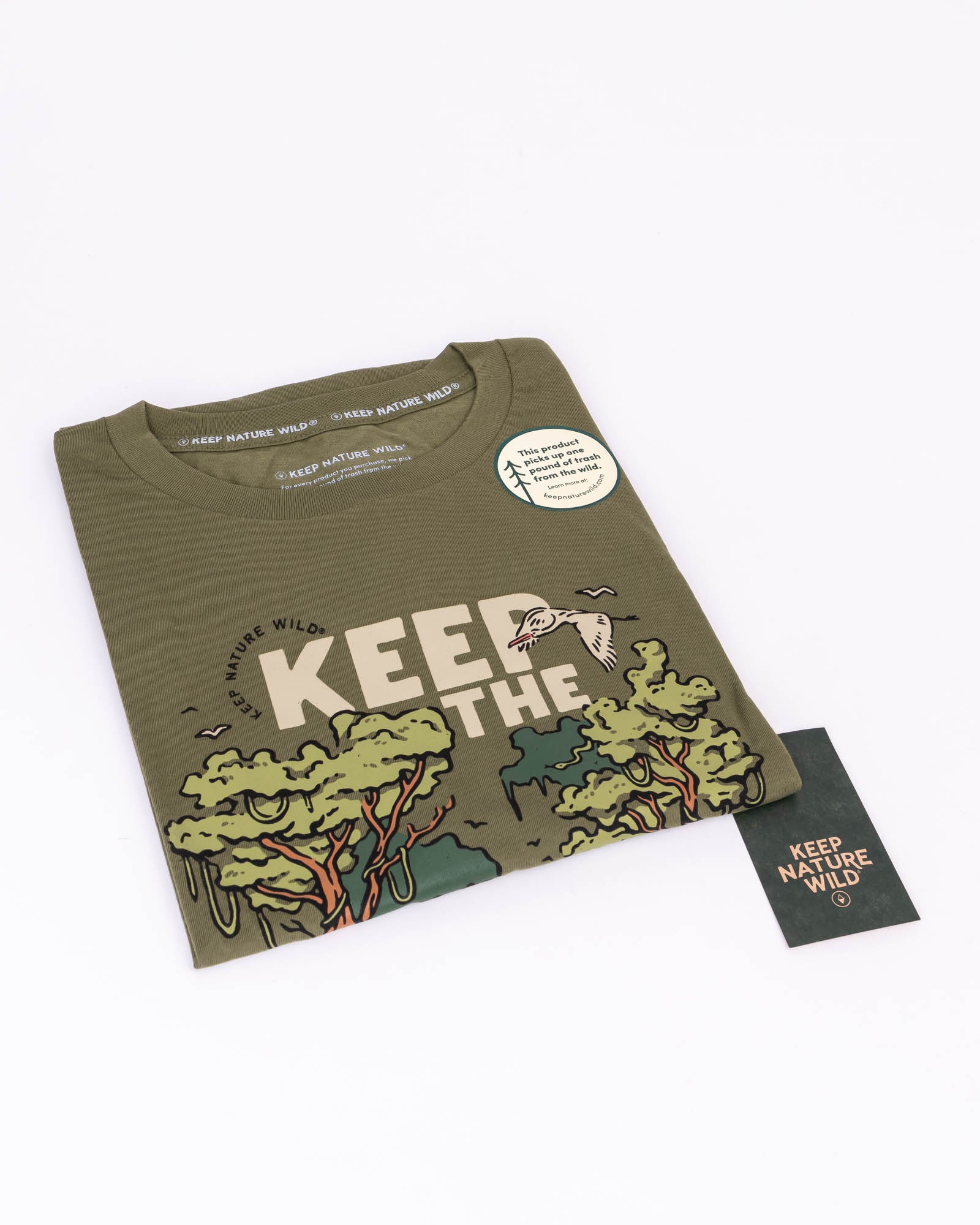 Wild Mangroves Unisex Tee | Olive