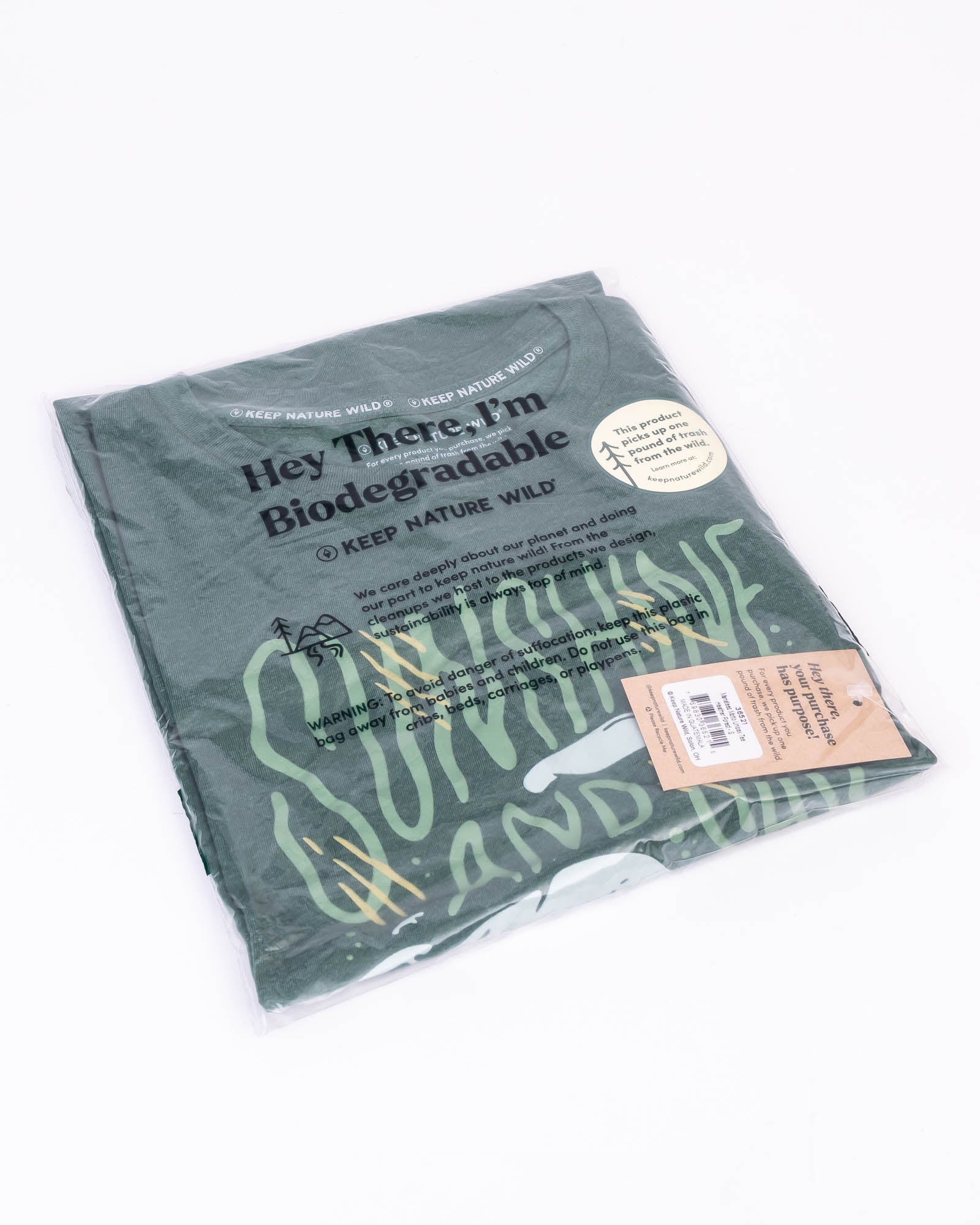 Manatees Motto Unisex Tee | Heather Forest