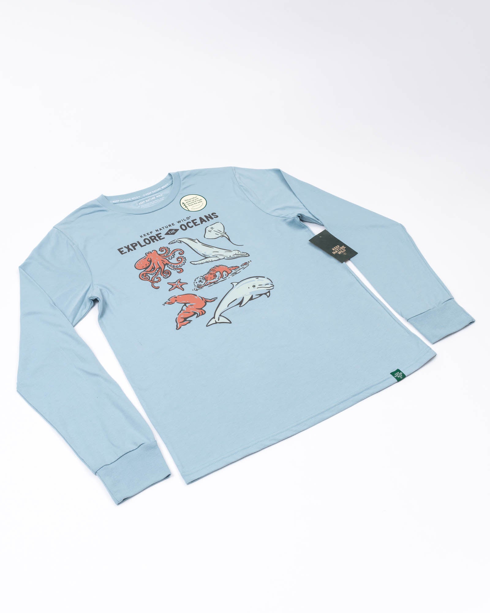 Nature Study West Coast Unisex Long Sleeve Shirt | Morning Mist