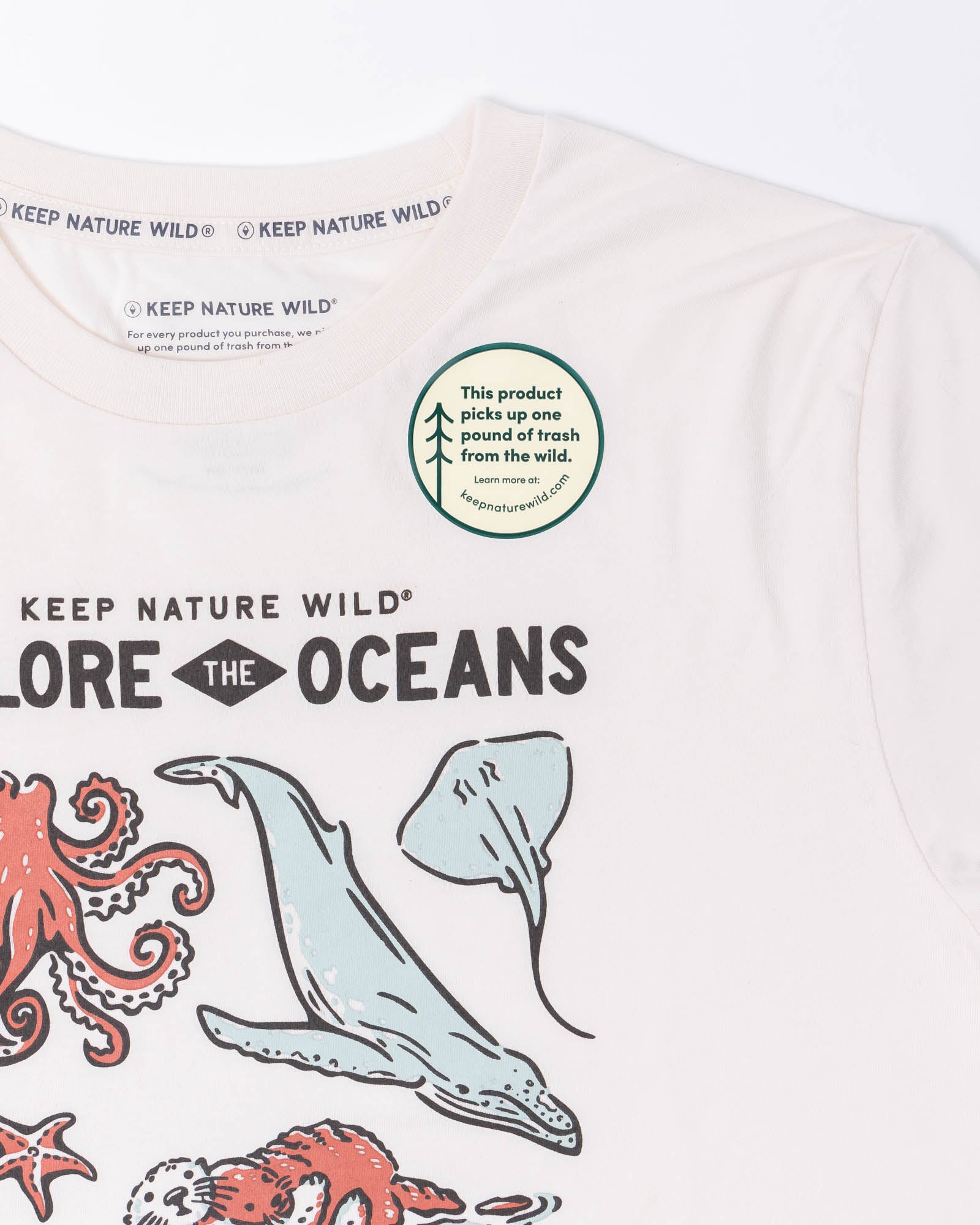 Nature Study West Coast Unisex Tee | Natural