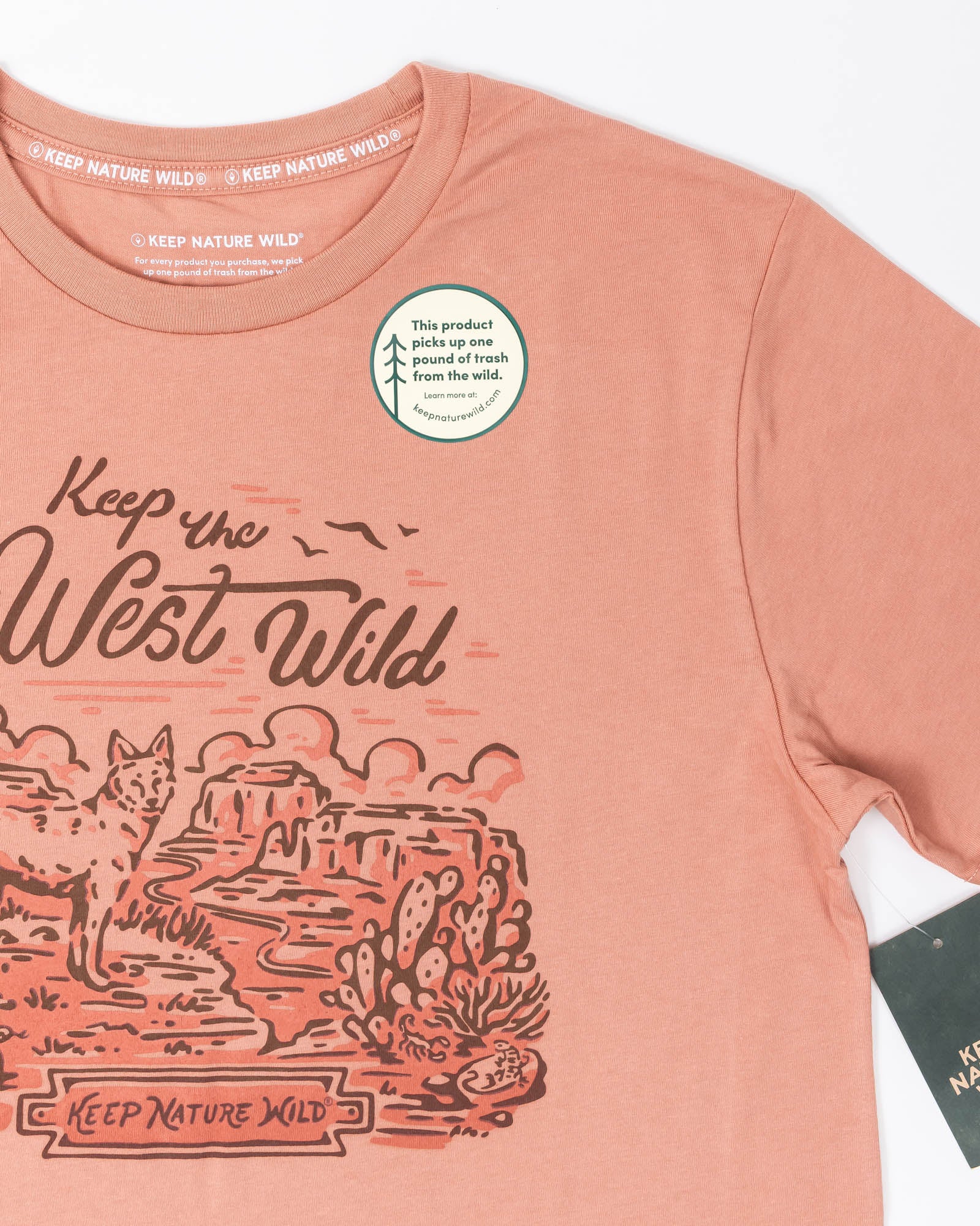 Keep The West Wild Unisex Tee | Canyon Rose